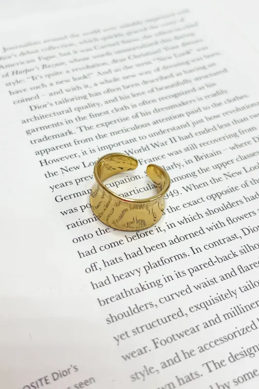 The McKenna Ring sold by Bella Rose boutique