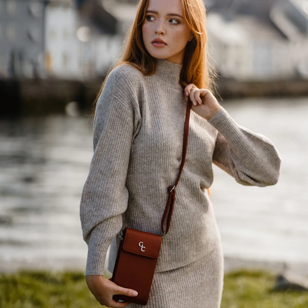 Galway Crystal Fashion Mini Crossbody - Rust sold by Belleek product image thumbnail 2