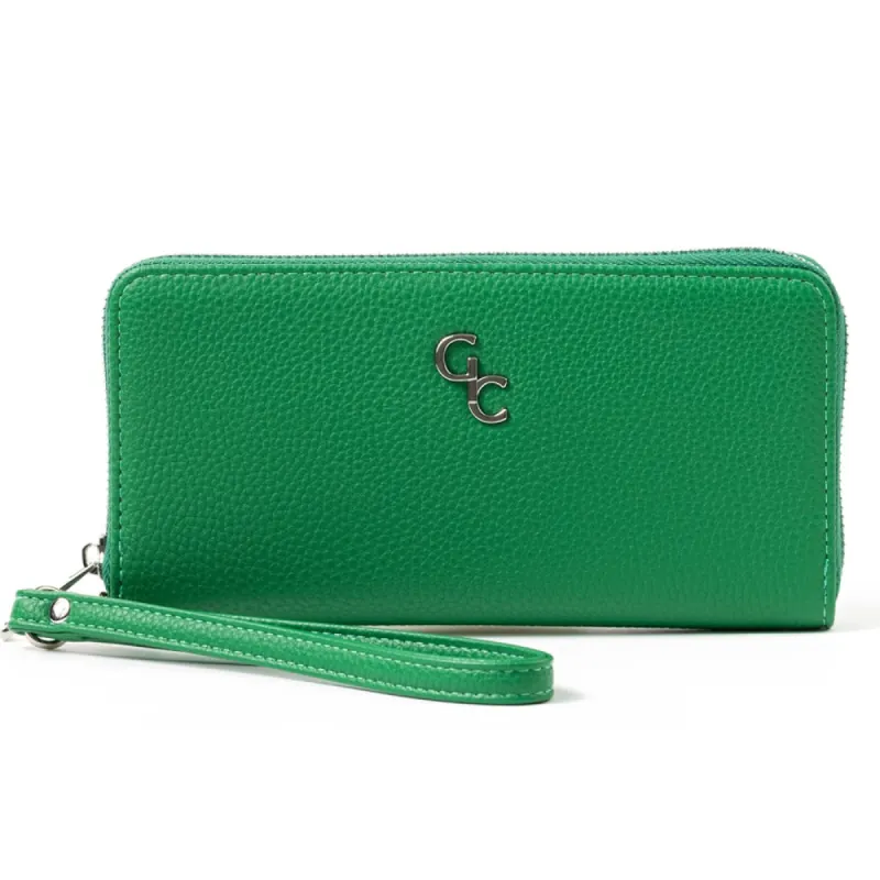 Galway Crystal Fashion Wallet - Green sold by Belleek