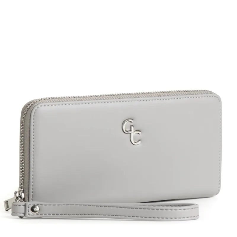 Galway Crystal Fashion Ladies Wallet - Grey sold by Belleek