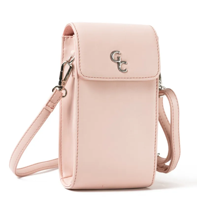 Galway Crystal Fashion Mini Crossbody - Pink sold by Belleek