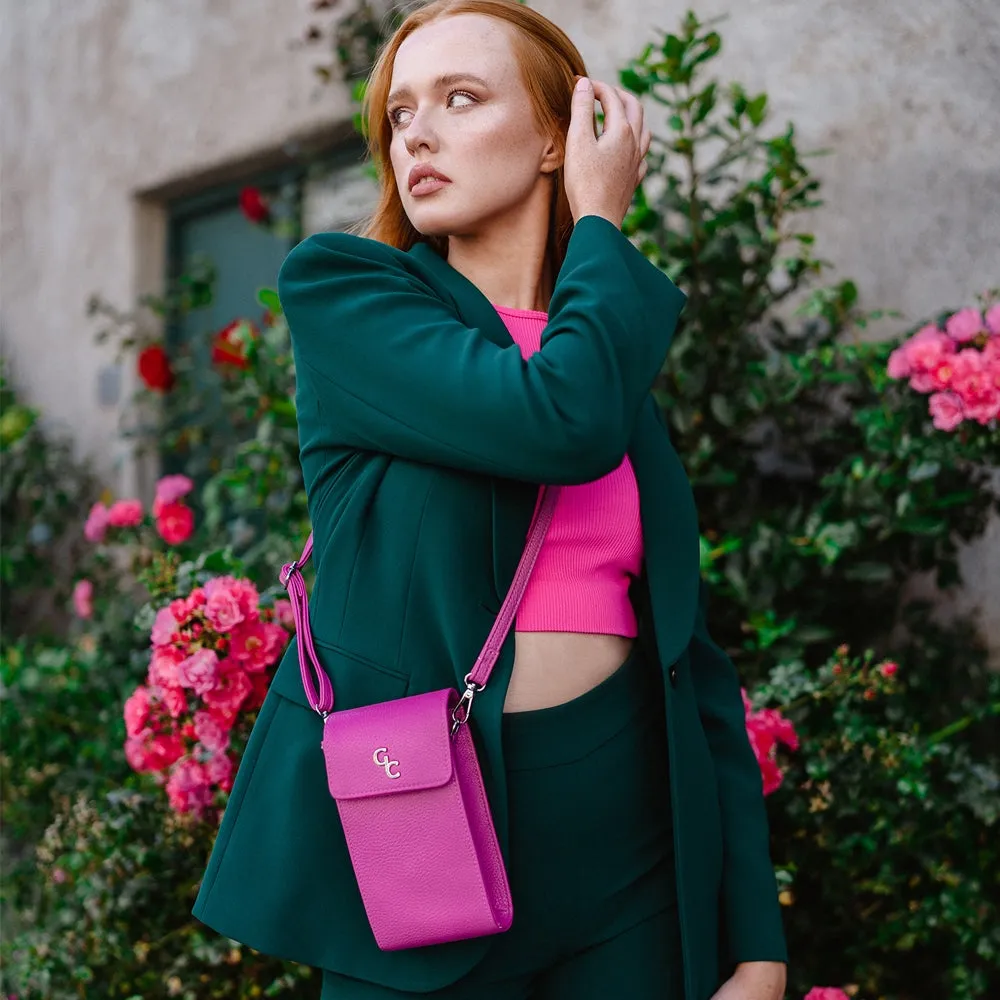 Galway Crystal Fashion Mini Crossbody - Cerise sold by Belleek product image thumbnail 2