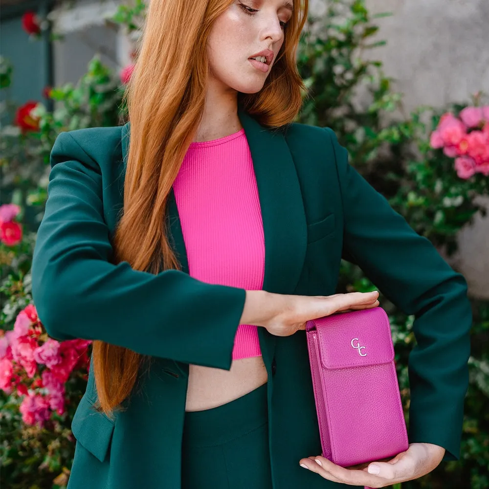 Galway Crystal Fashion Mini Crossbody - Cerise sold by Belleek product image thumbnail 3