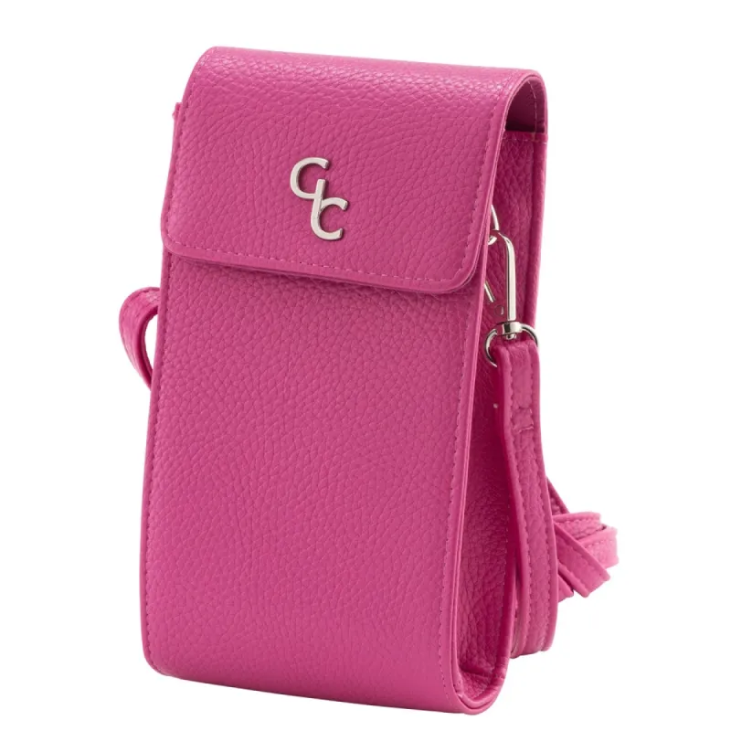 Galway Crystal Fashion Mini Crossbody - Cerise sold by Belleek