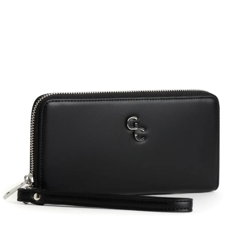 Galway Crystal Fashion Ladies Wallet - Black sold by Belleek