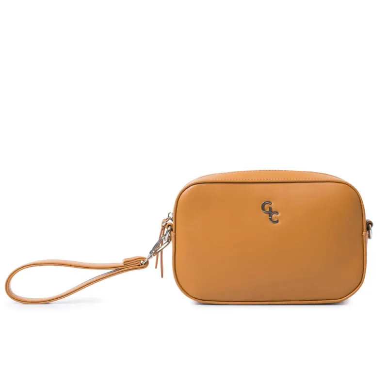 Galway Crystal Fashion Crossbody Bag - Tan sold by Belleek