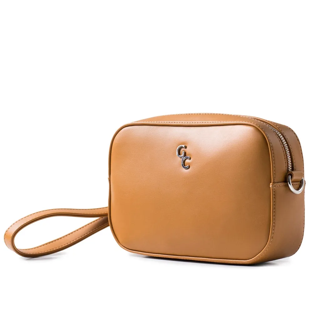 Galway Crystal Fashion Crossbody Bag - Tan sold by Belleek product image thumbnail 2