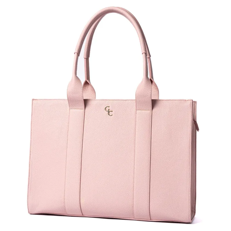 Galway Crystal Fashion XL Tote Cloud Pink sold by Belleek