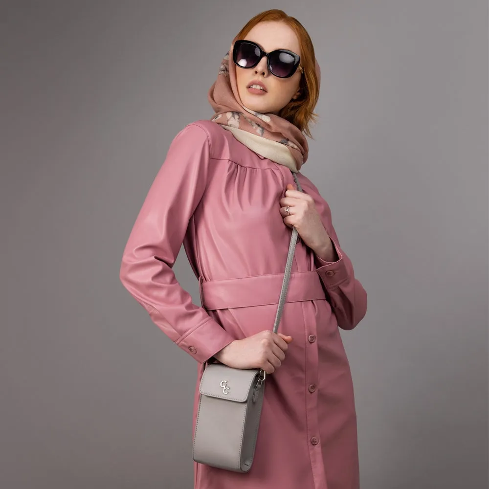 Galway Crystal Fashion Mini Crossbody - Grey sold by Belleek product image thumbnail 2