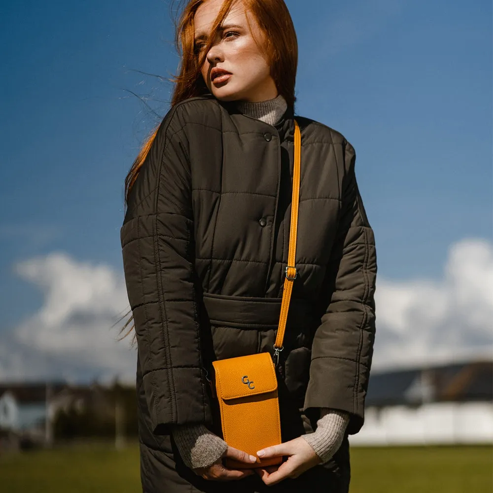 Galway Crystal Fashion Mini Crossbody - Mustard sold by Belleek product image thumbnail 3