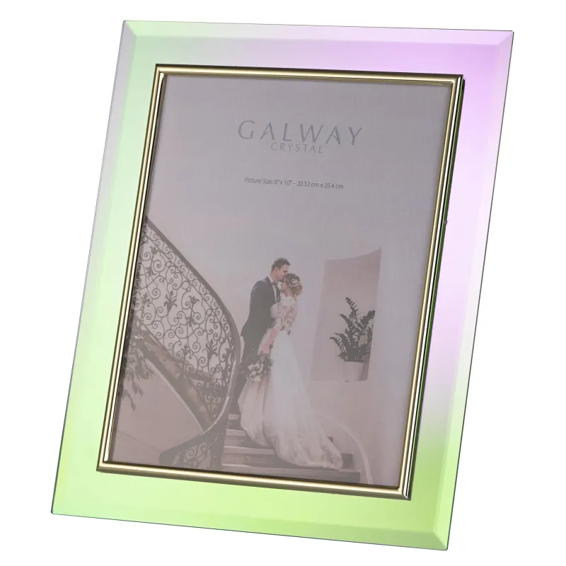 Galway Crystal Lustre Glass 8 x 10 Frame sold by Belleek