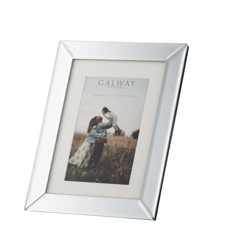 Galway Crystal Reflect Glass 4 x 6 Frame sold by Belleek