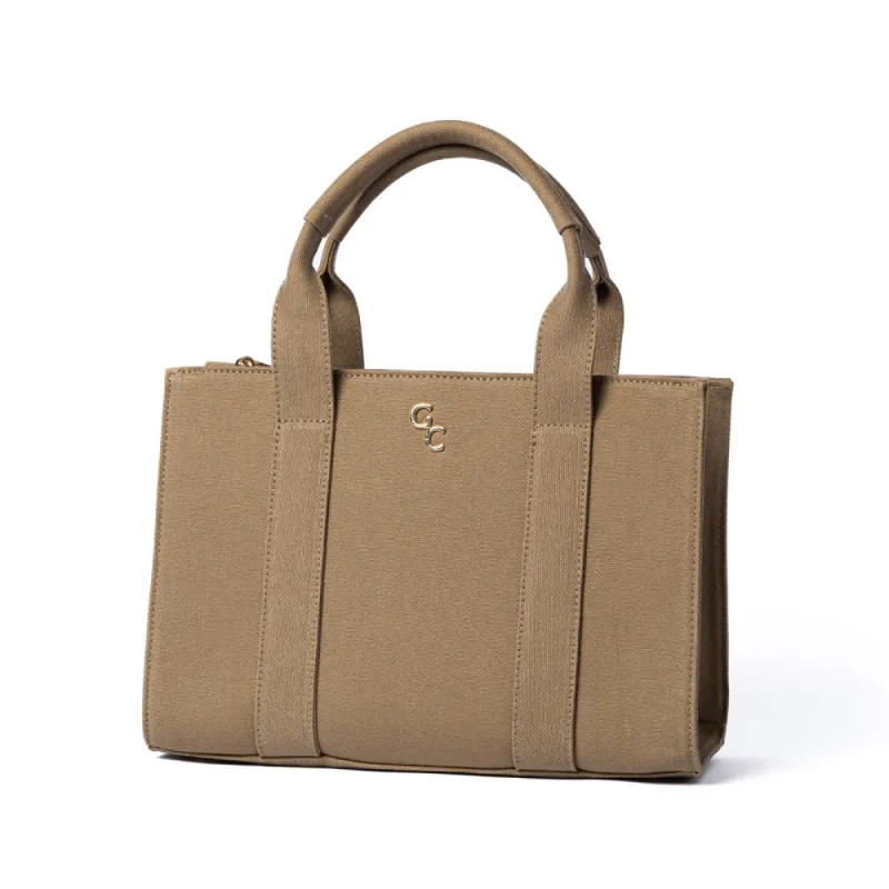Galway Crystal Fashion Medium Tote Sand Canvas sold by Belleek