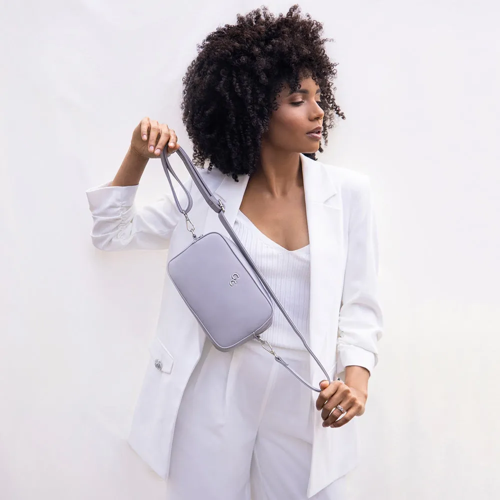 Galway Crystal Fashion Crossbody Bag - Grey sold by Belleek product image thumbnail 3