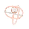Belleek Living Jewellery Rose Pearl Ring sold by Belleek