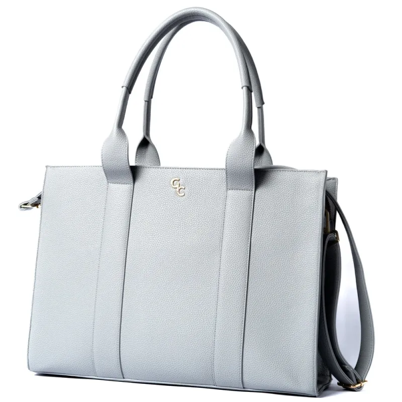 Galway Crystal Fashion XL Tote Cloud Grey sold by Belleek