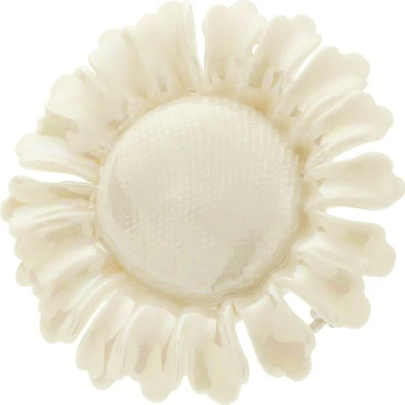 Belleek Classic Daisy Brooch (Mother of Pearl) sold by Belleek