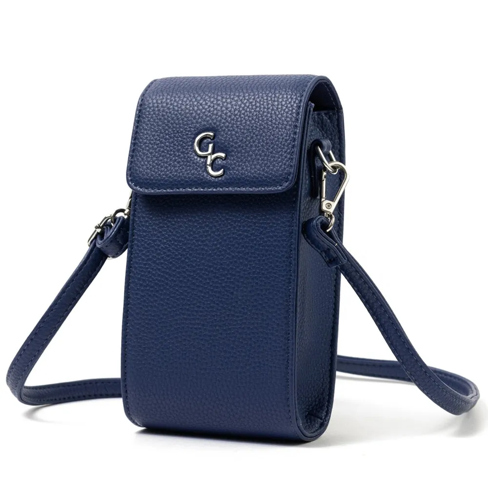 Galway Crystal Fashion Mini Crossbody - Navy sold by Belleek