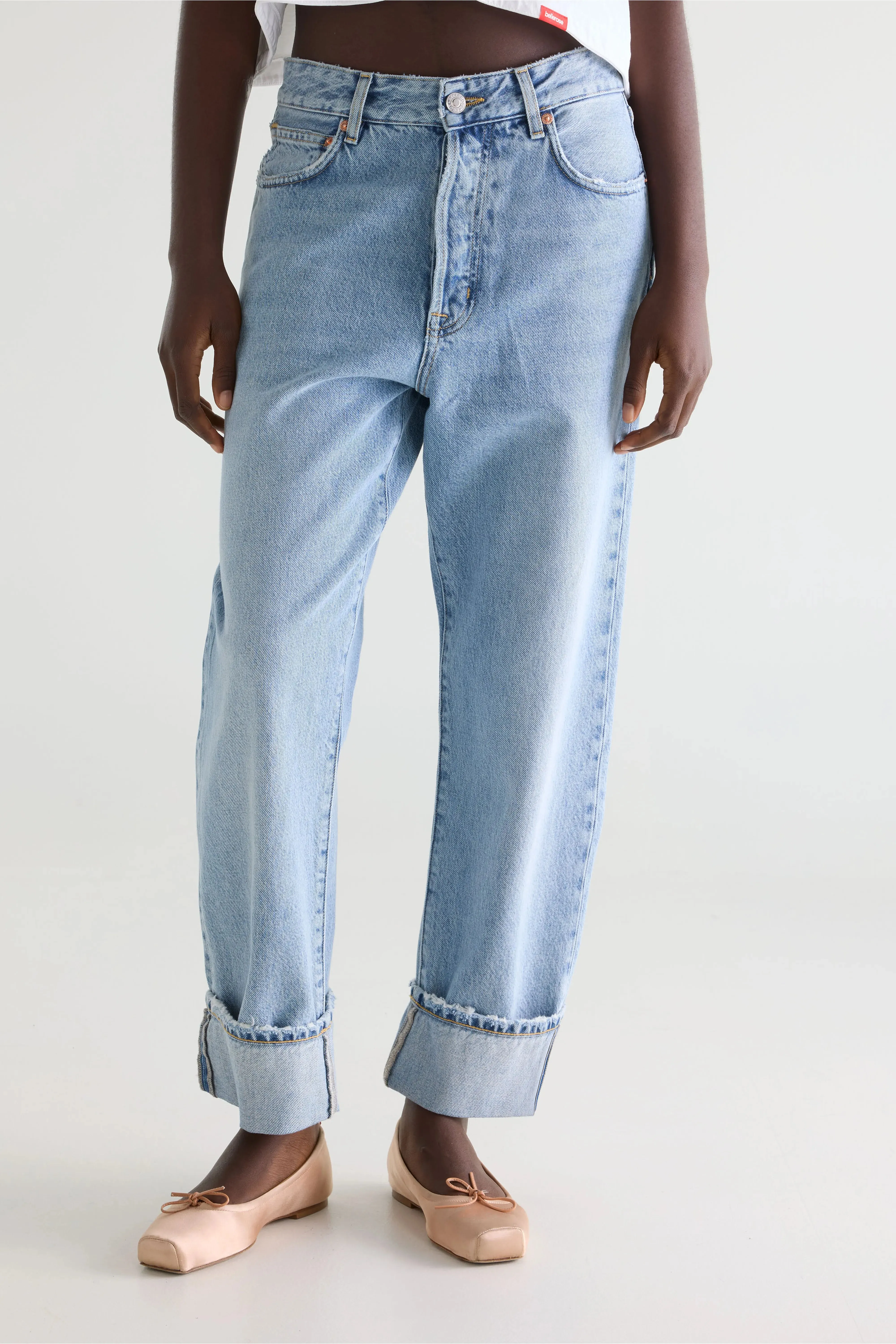 Denim N. 46 wide jeans (261 / W / BLUE BLEACH) sold by Bellerose product image thumbnail 2