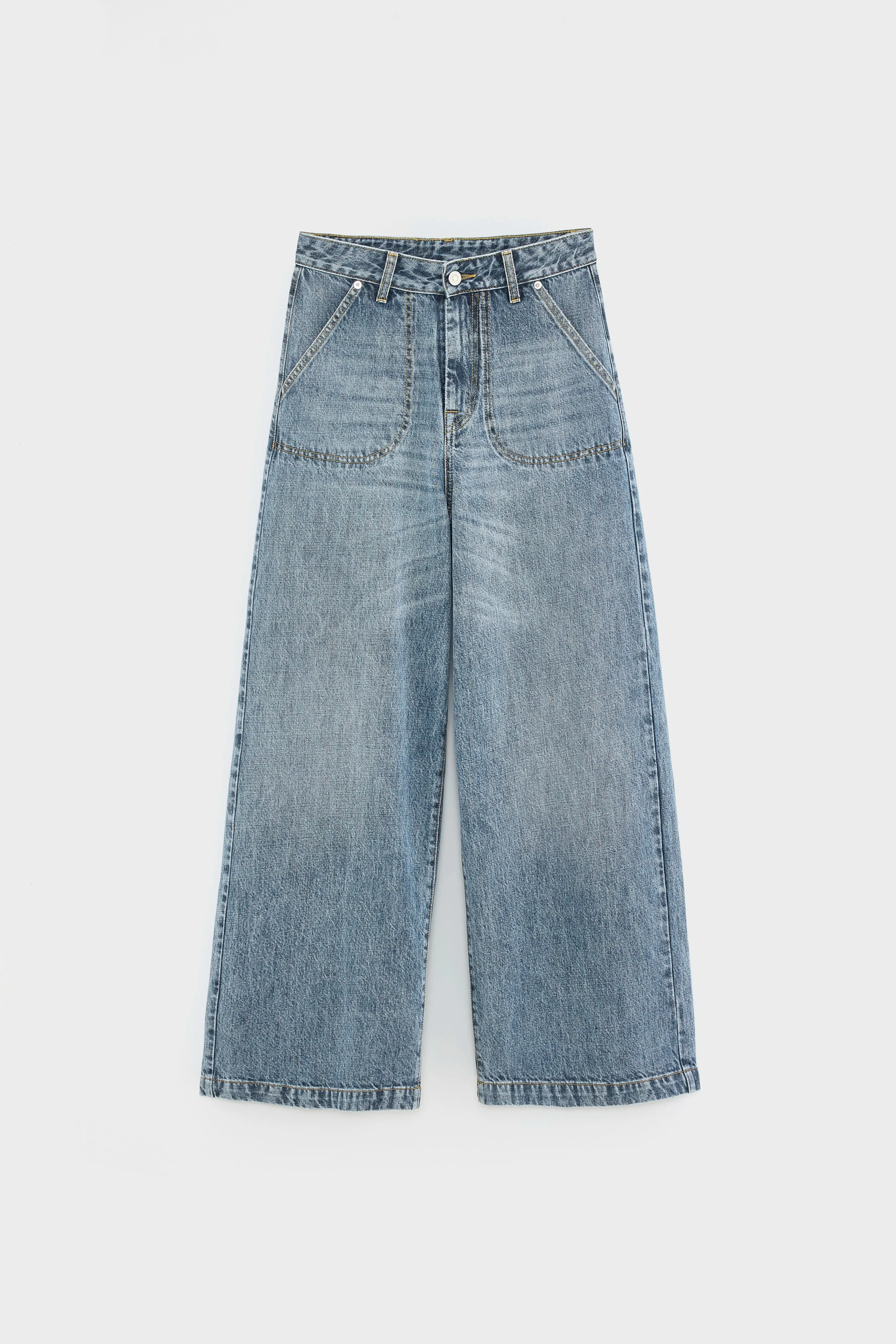 Denim N. 62 wide jeans (261 / W / VINTAGE BLUE) sold by Bellerose product image thumbnail 2