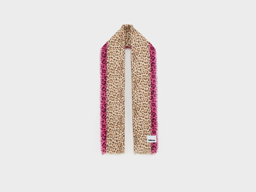 Sowo leopard-print scarf (261 / W / DISPLAY A) made by Bellerose