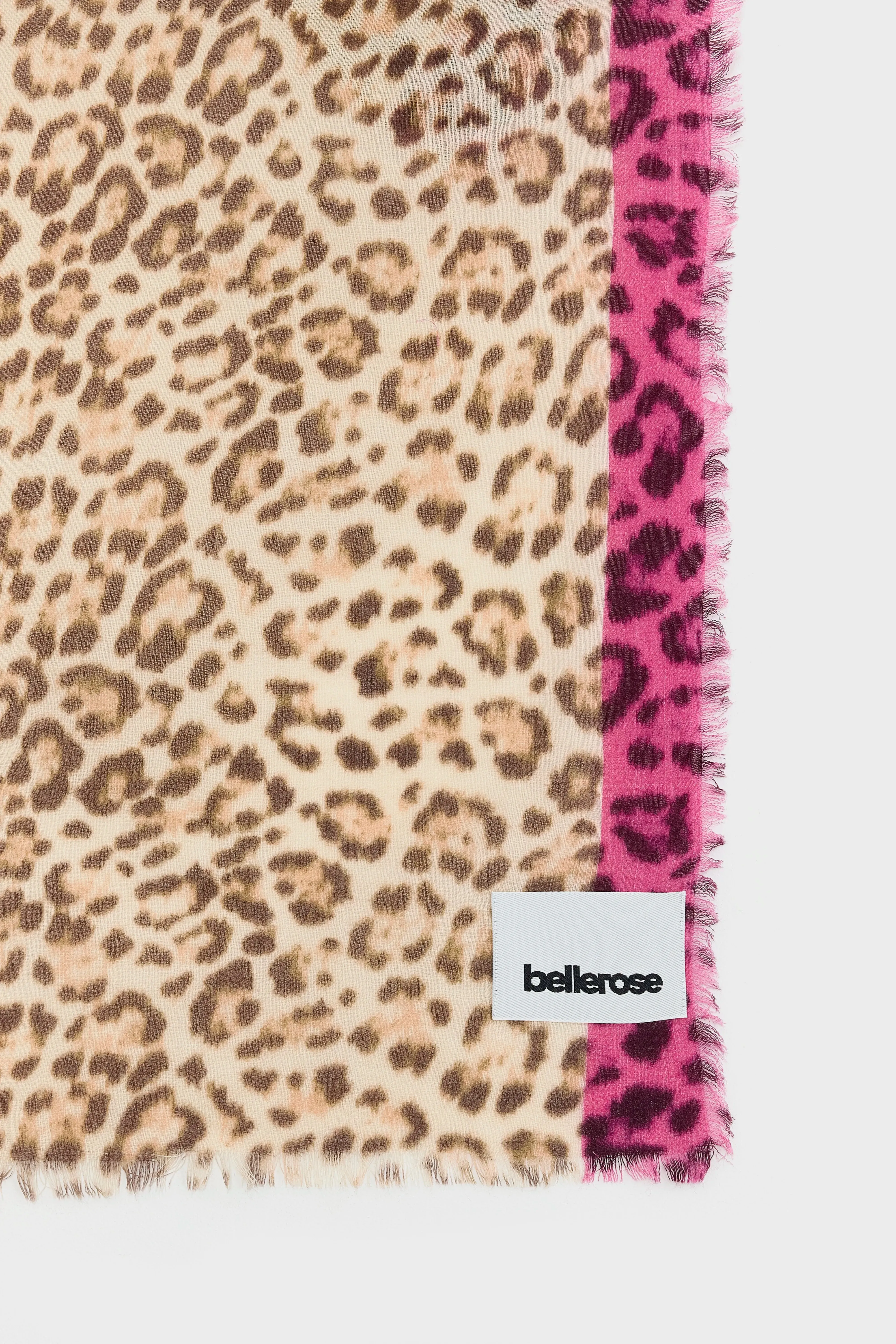 Sowo leopard-print scarf (261 / W / DISPLAY A) sold by Bellerose product image thumbnail 5