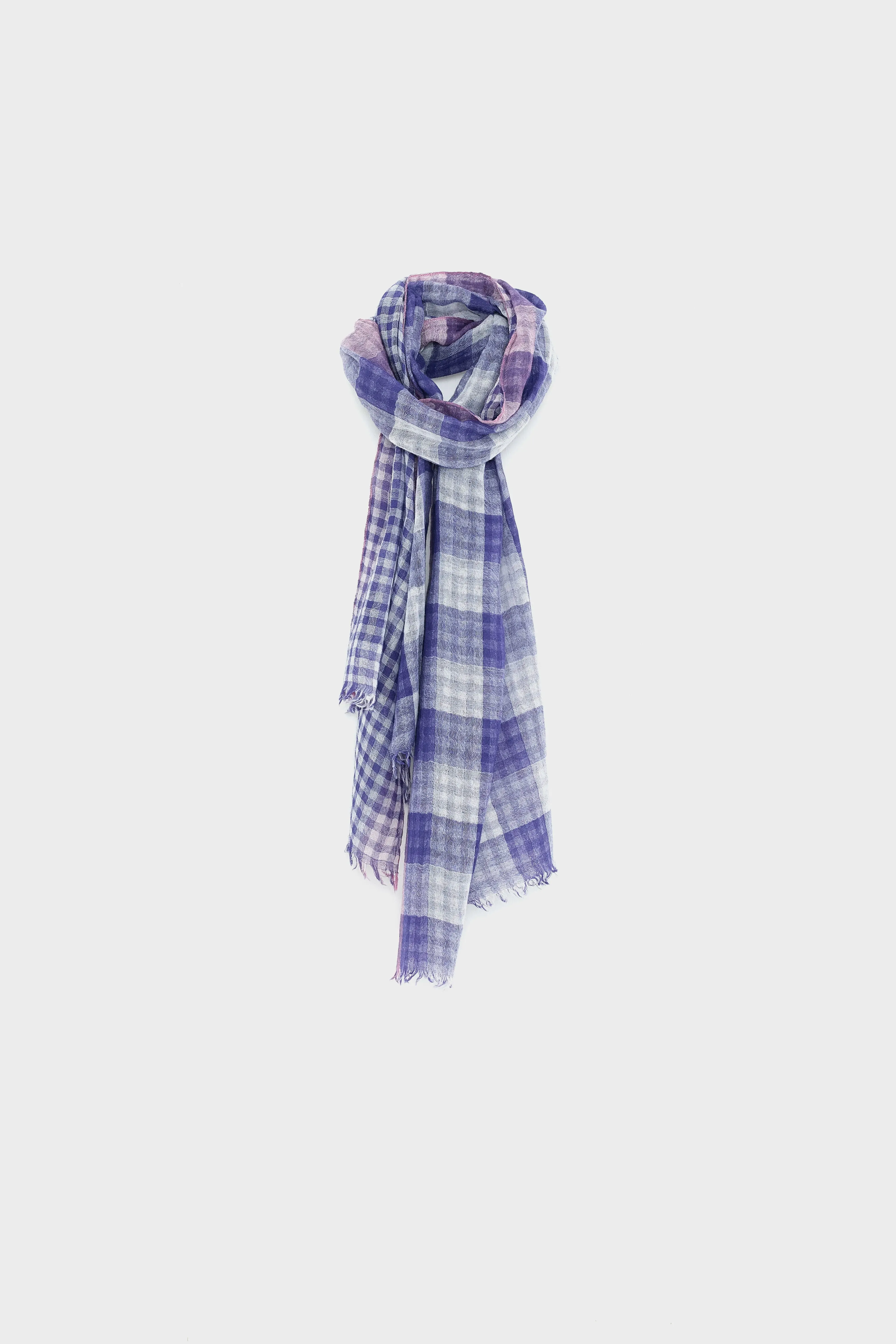Servo woven scarf (261 / W / CHECK E) sold by Bellerose product image thumbnail 3