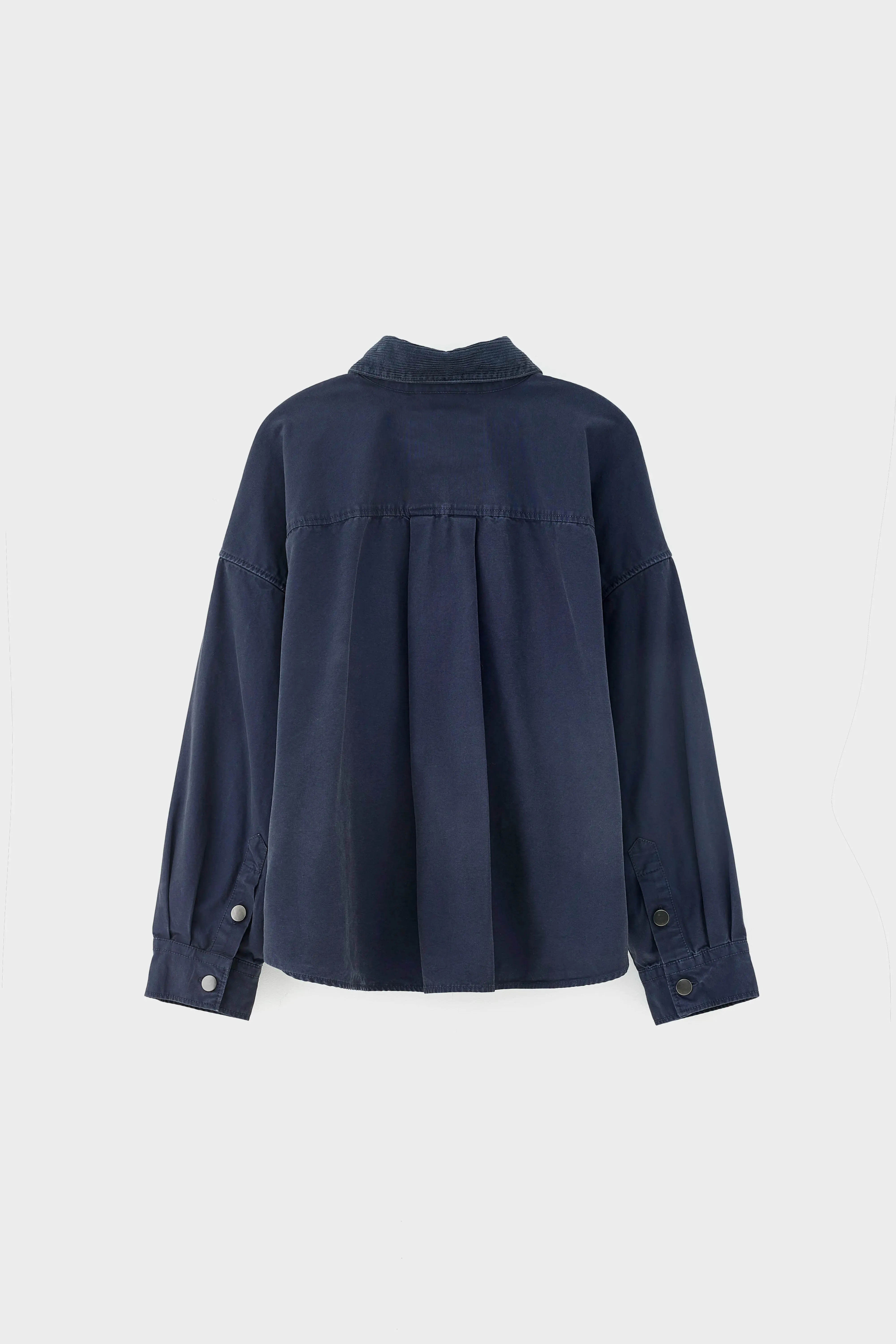Wandy relaxed overshirt (261 / W / NAVY) sold by Bellerose product image thumbnail 5