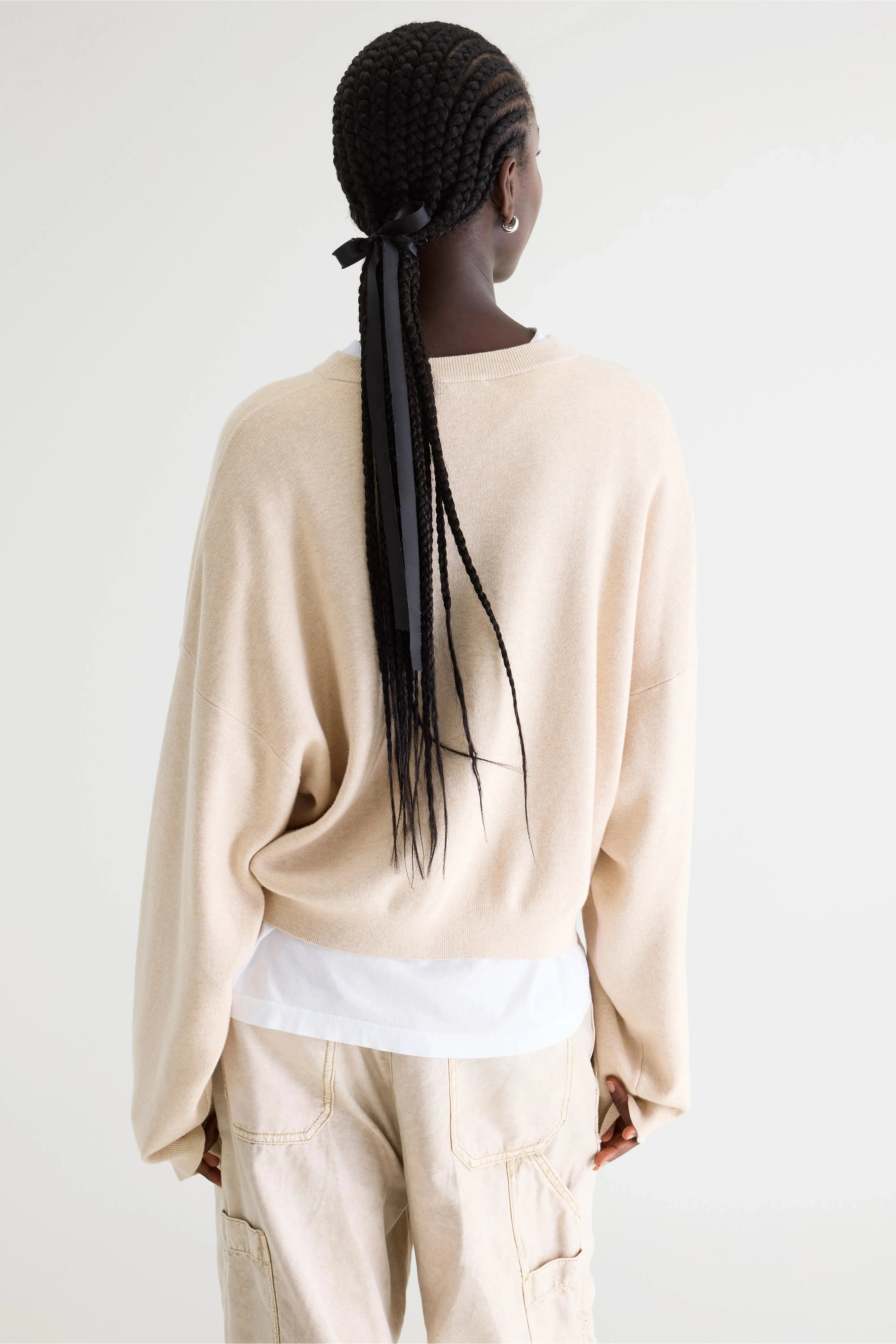 Angum relaxed sweater (261 / W / OATMEAL) sold by Bellerose product image thumbnail 4