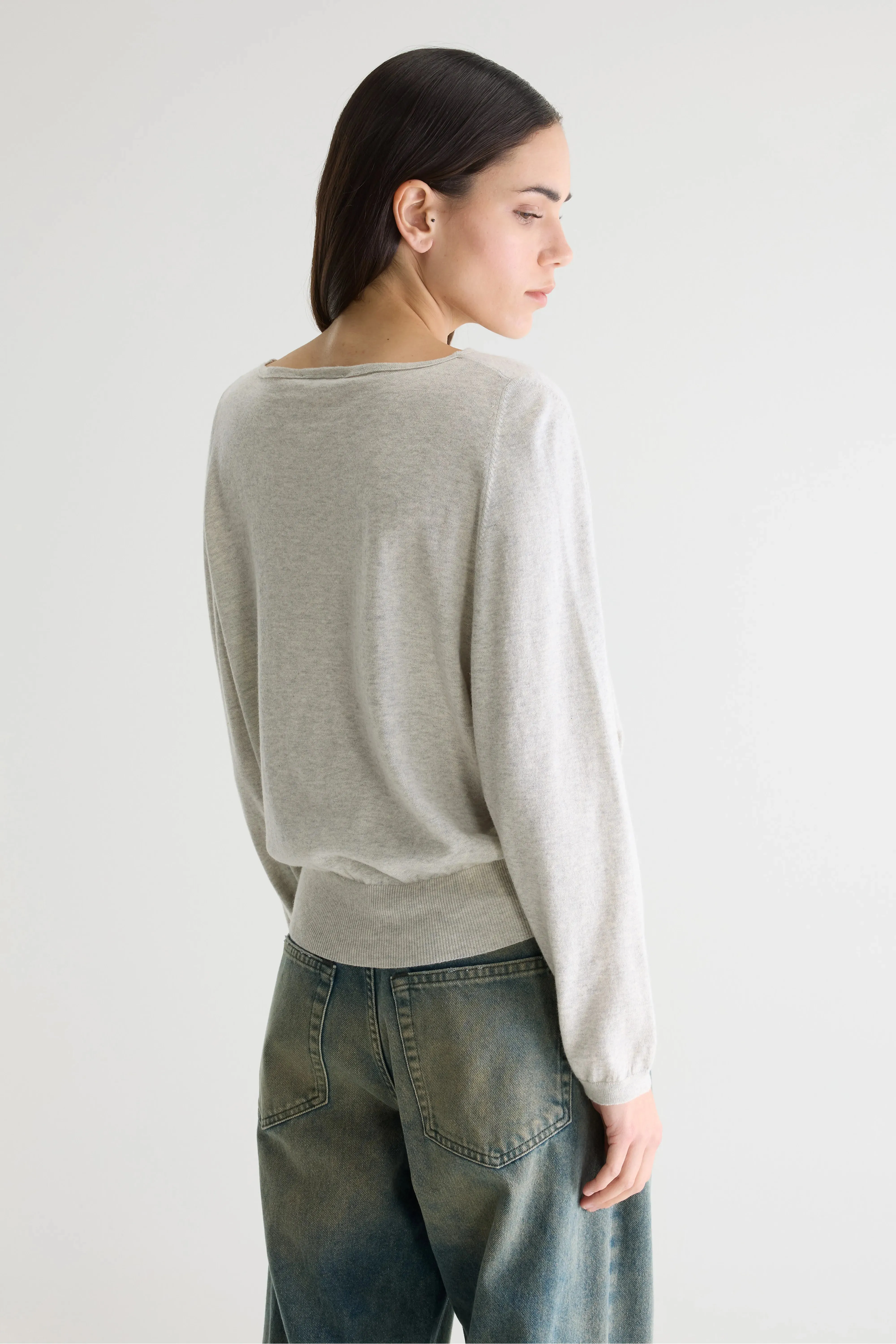 Geros relaxed sweater (261 / W / OYSTER) sold by Bellerose product image thumbnail 4