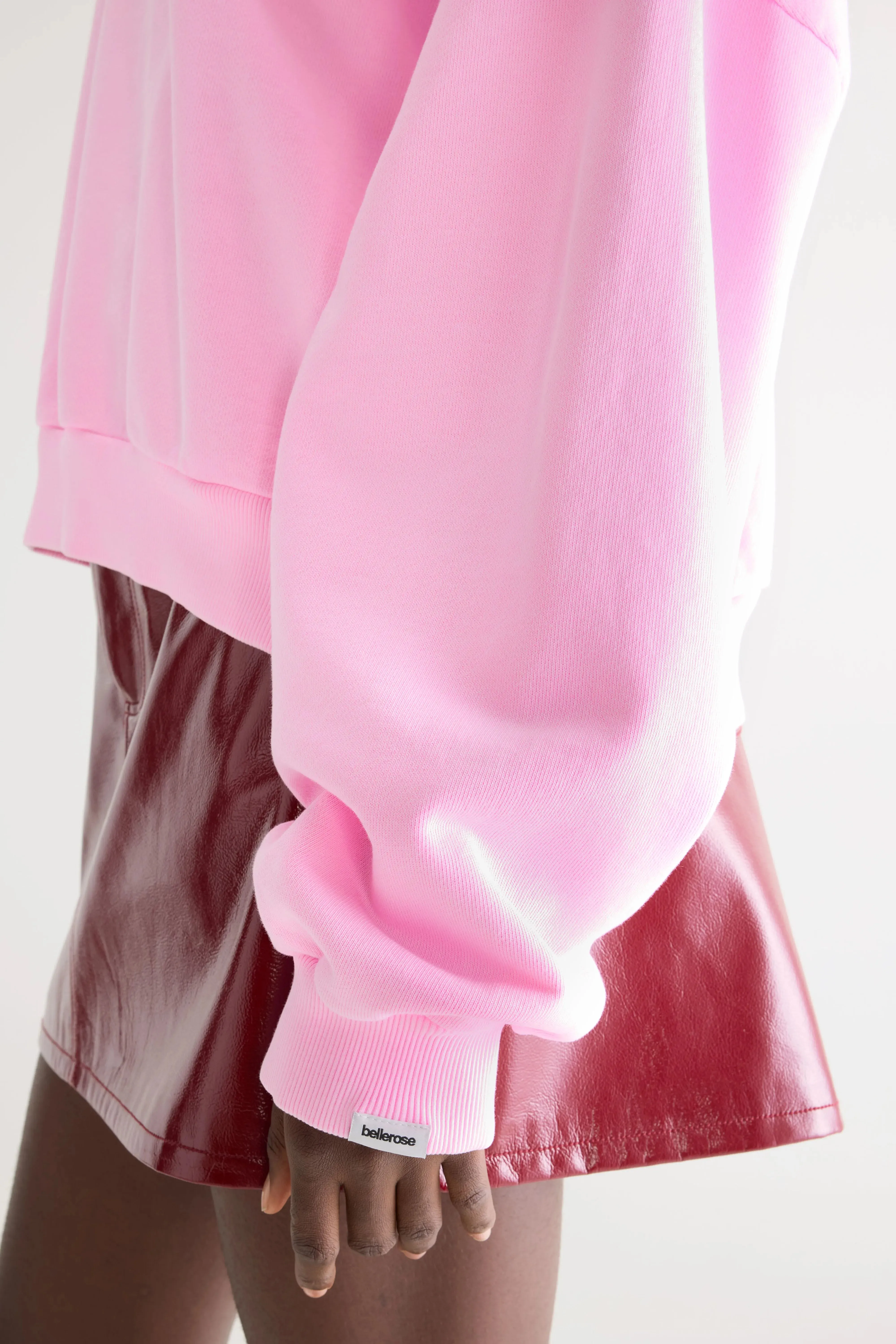 Ferna crewneck sweatshirt (261 / W / FLUO PINK) sold by Bellerose product image thumbnail 5