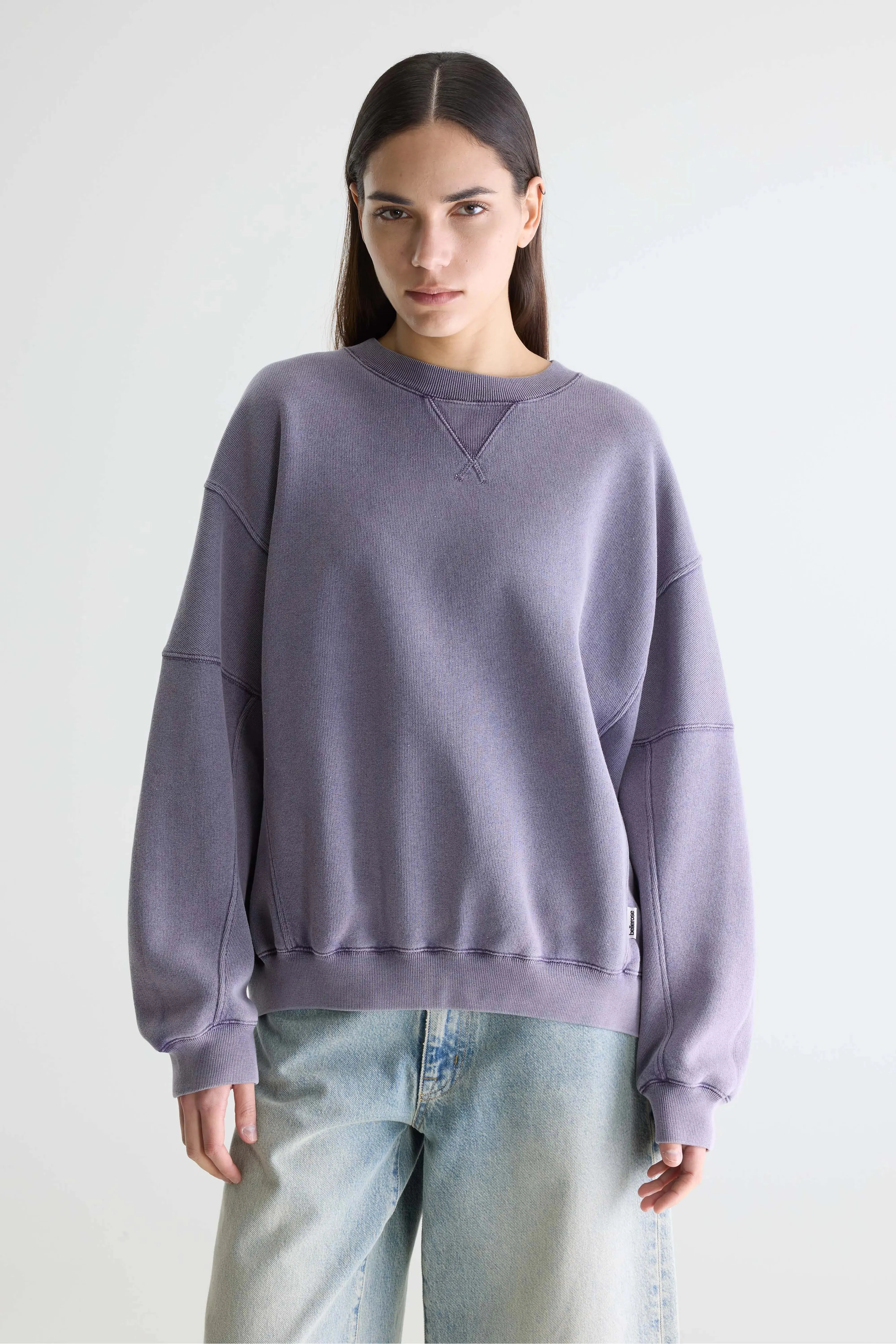 Flips crewneck sweatshirt (261 / W / GRAPE) sold by Bellerose product image thumbnail 2