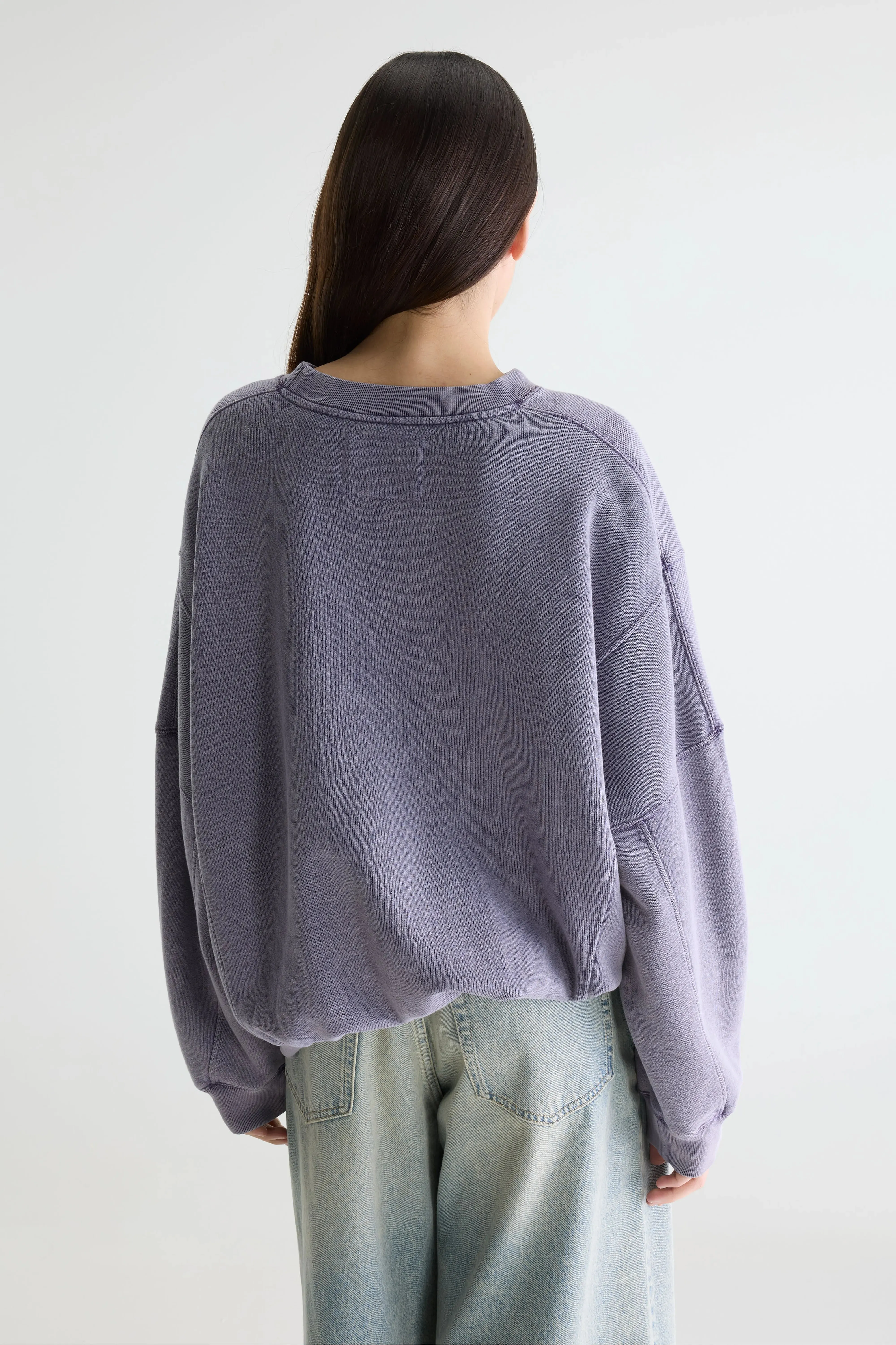 Flips crewneck sweatshirt (261 / W / GRAPE) sold by Bellerose product image thumbnail 4