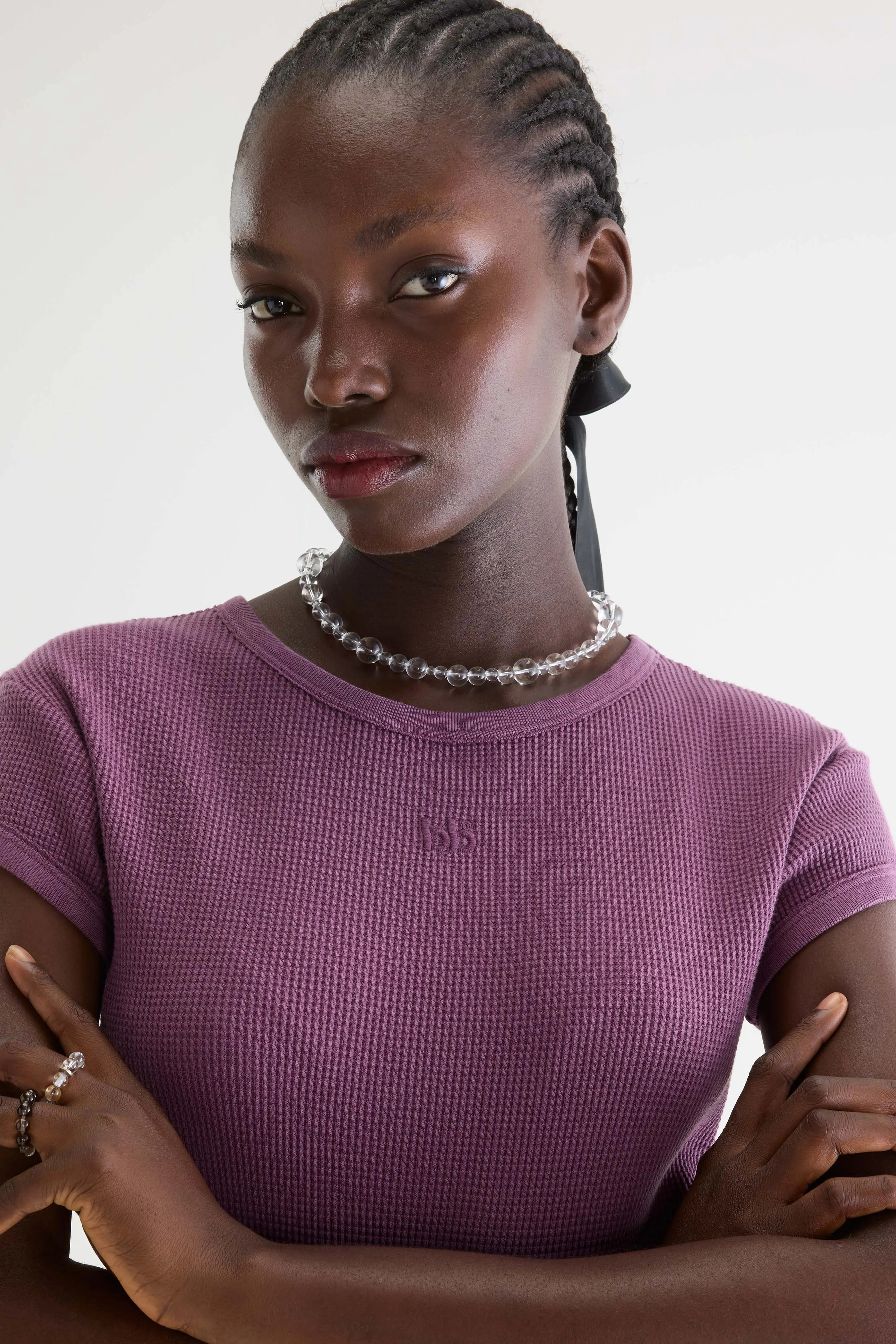 Mali ribbed t-shirt (261 / W / CROCUS) sold by Bellerose product image thumbnail 5