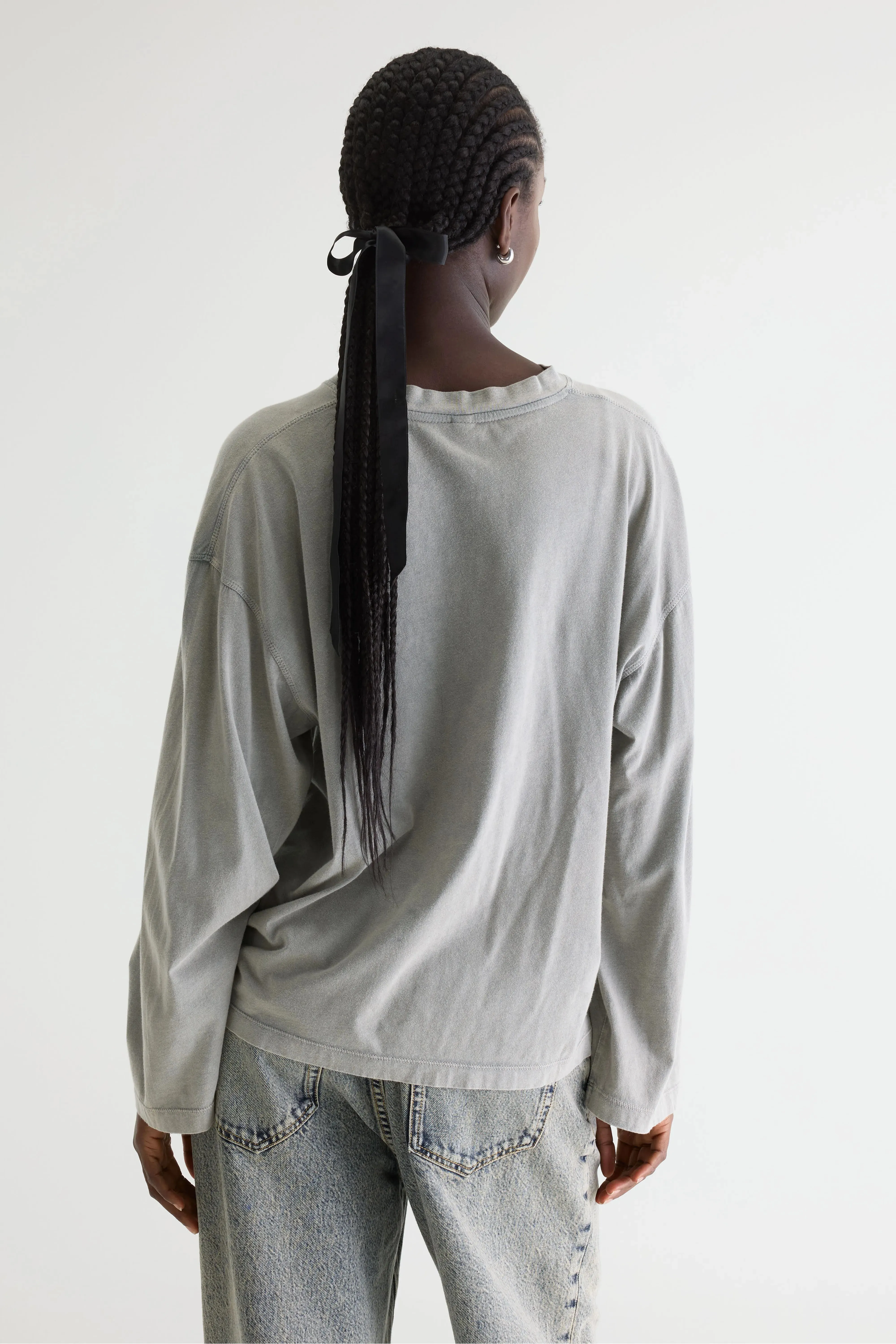 Fandy long sleeve t-shirt (261 / W / BITUME) sold by Bellerose product image thumbnail 4