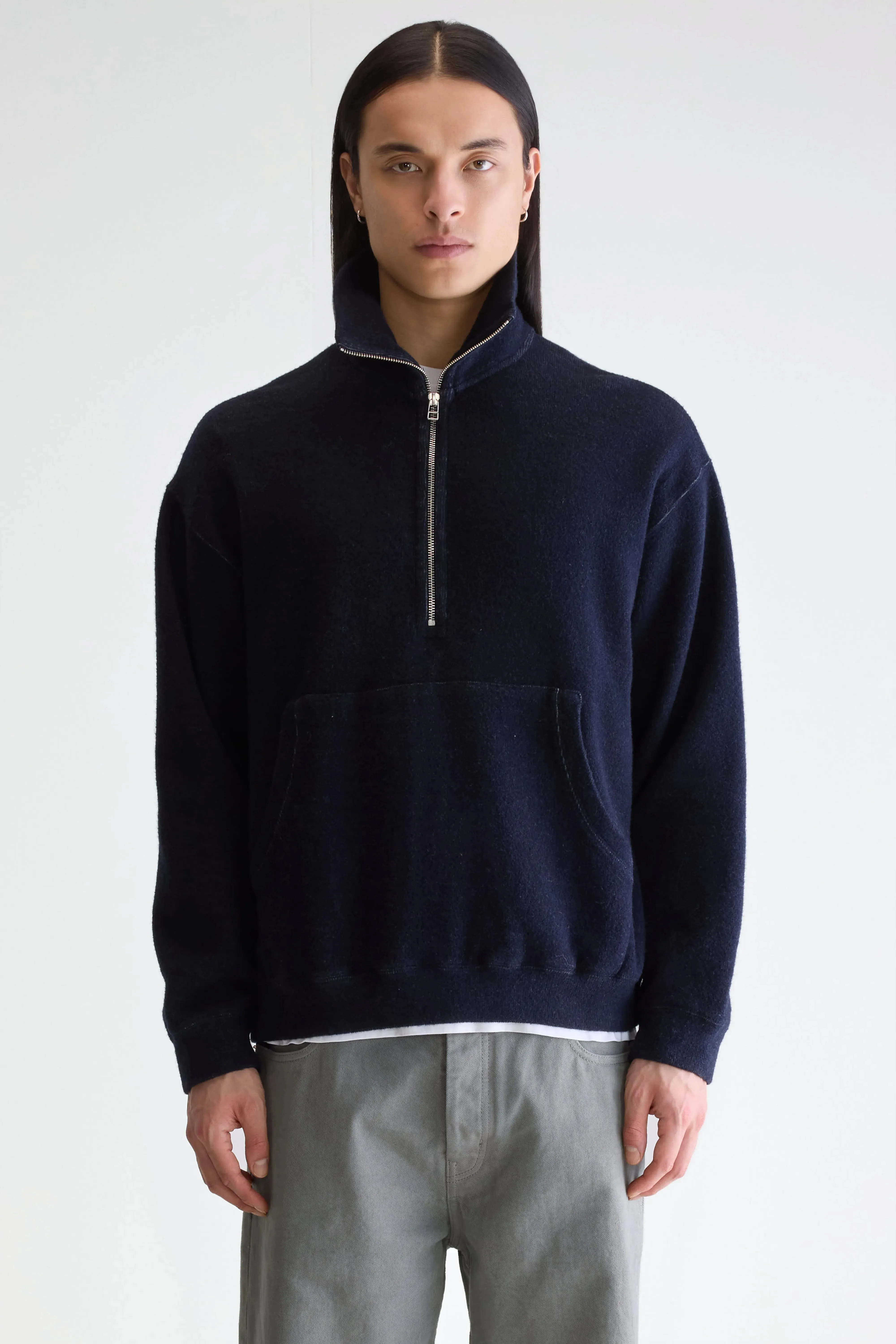 Mabro zipped-collar sweatshirt (252 / M / COMBO B) sold by Bellerose product image thumbnail 2