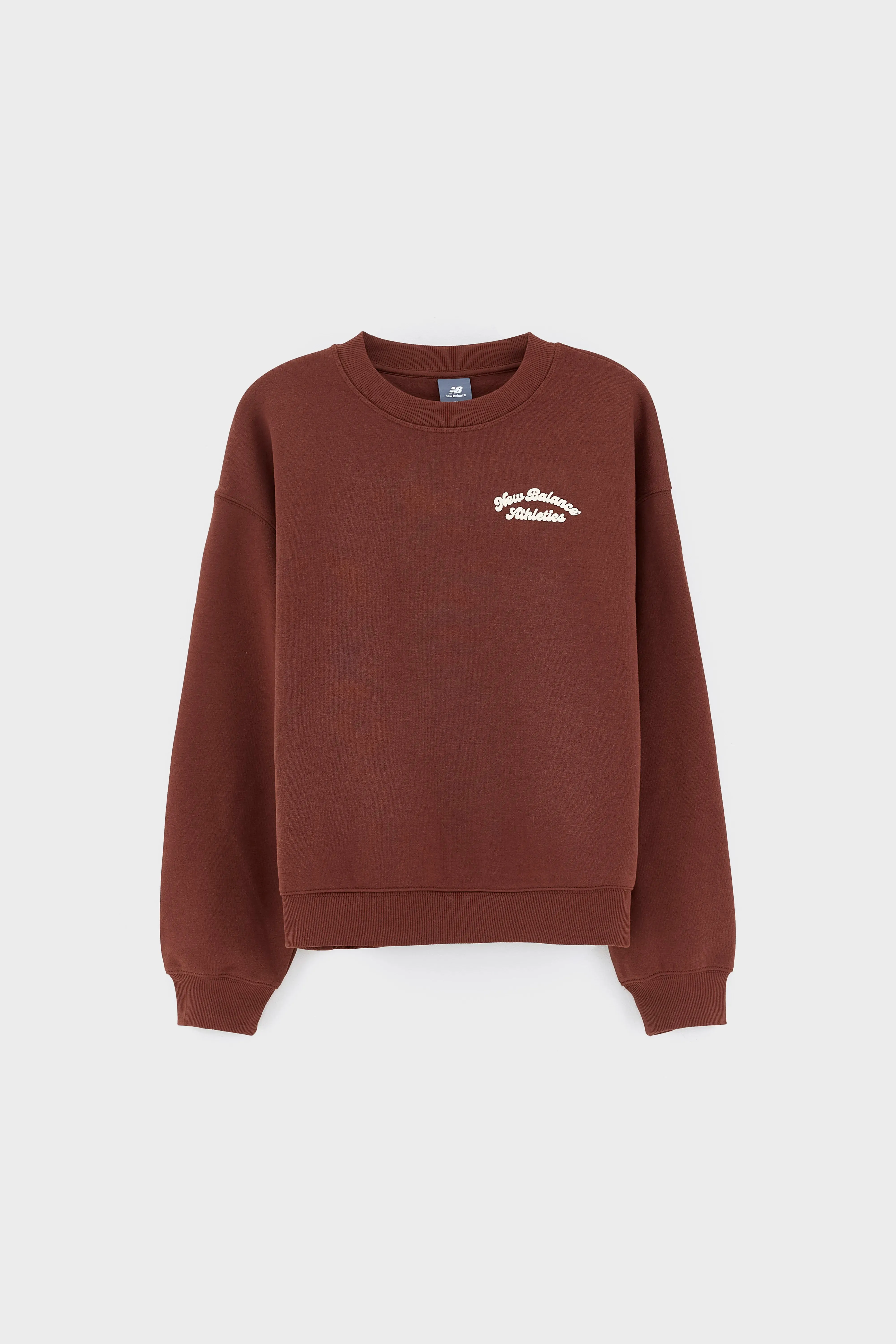 Linear Heritage Fleece Crew Sweatshirt (252 / W / BROWN) sold by Bellerose product image thumbnail 2