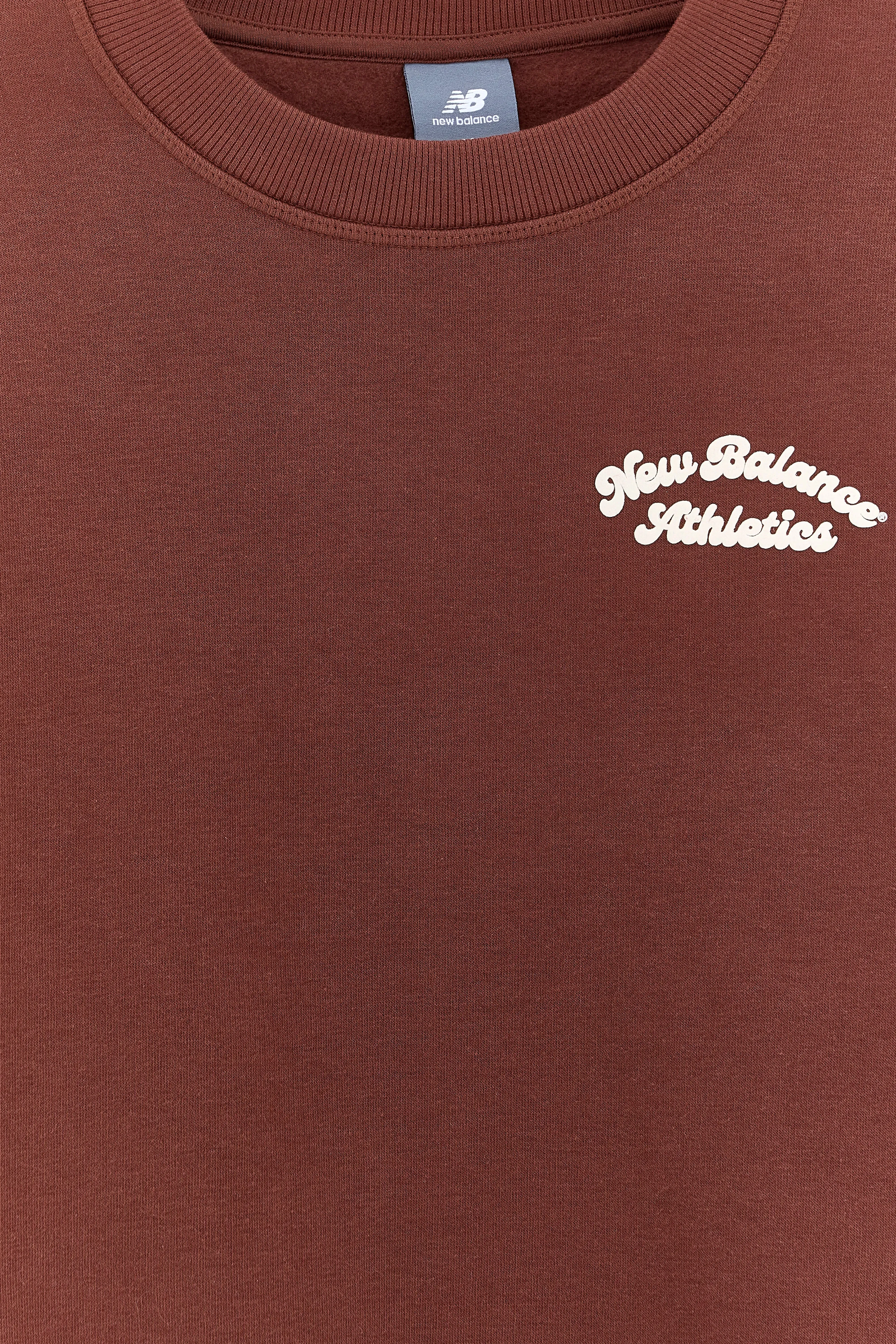 Linear Heritage Fleece Crew Sweatshirt (252 / W / BROWN) sold by Bellerose product image thumbnail 3