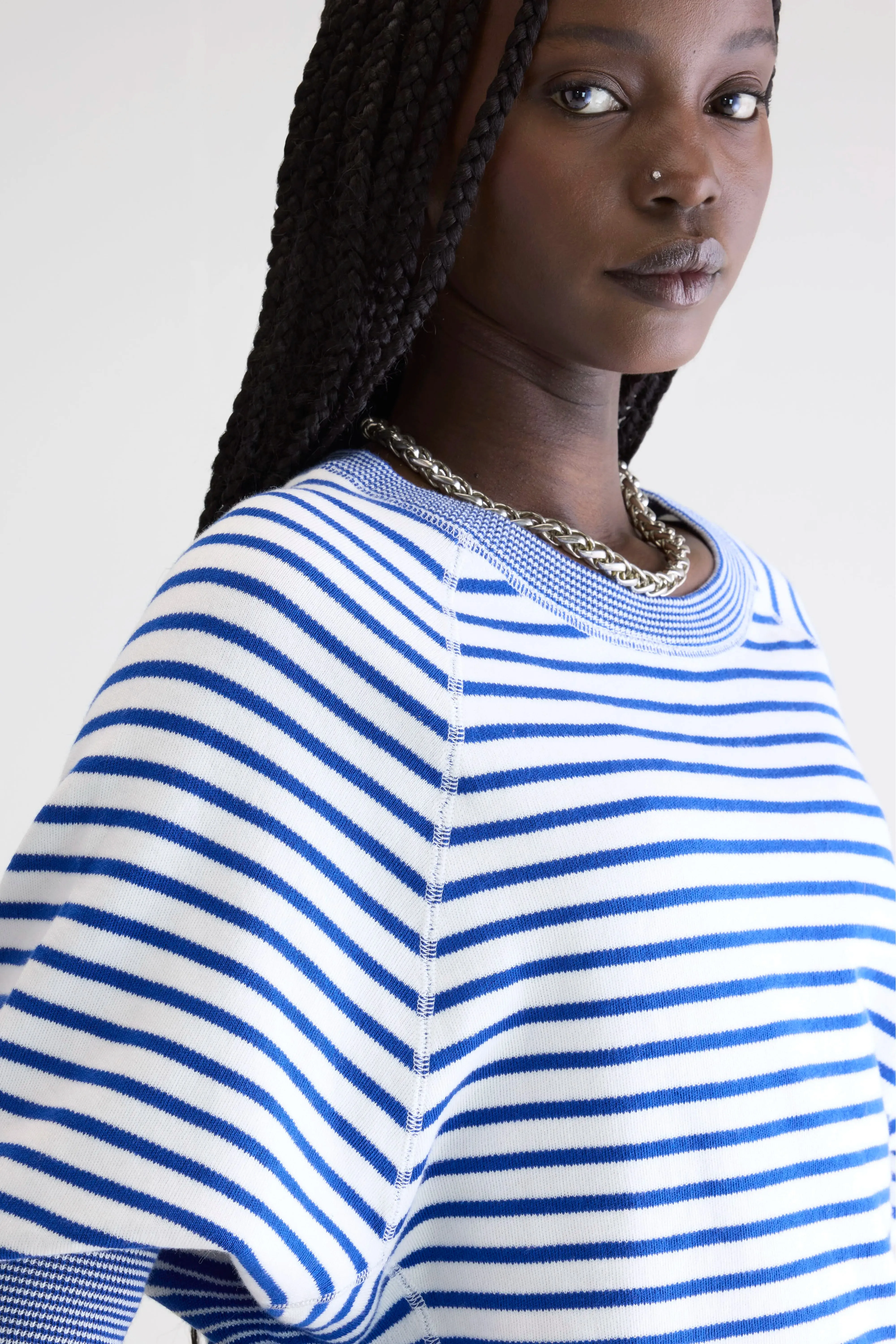 Anglet crew-neck sweater (242 / W / STRIPE A) sold by Bellerose product image thumbnail 5