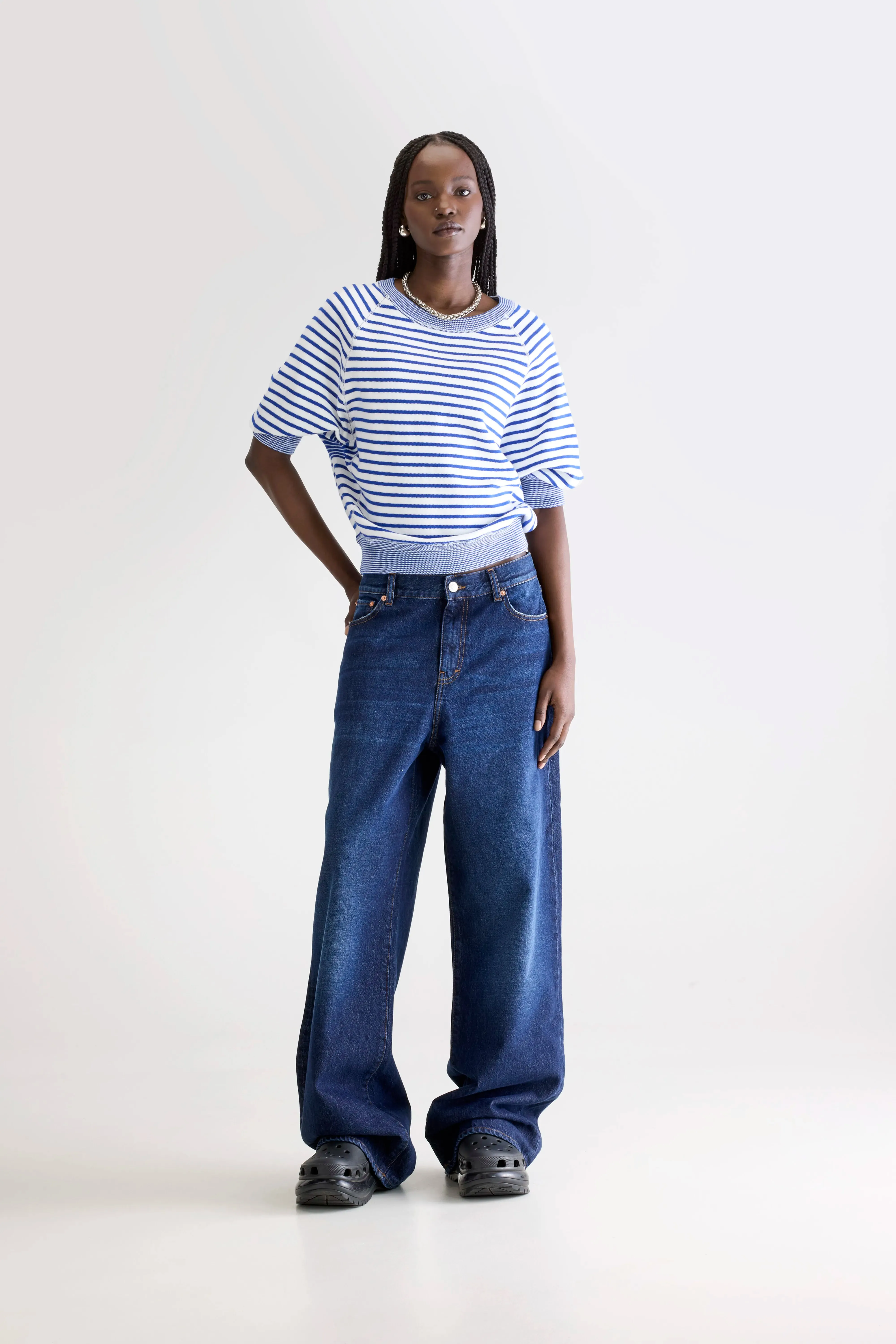 Anglet crew-neck sweater (242 / W / STRIPE A) sold by Bellerose product image thumbnail 3