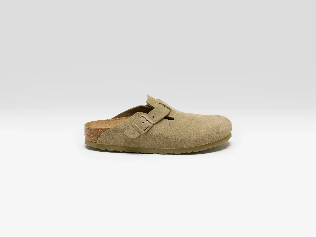 Boston Suede Leather for Women (242 / W / KHAKI) sold by Bellerose