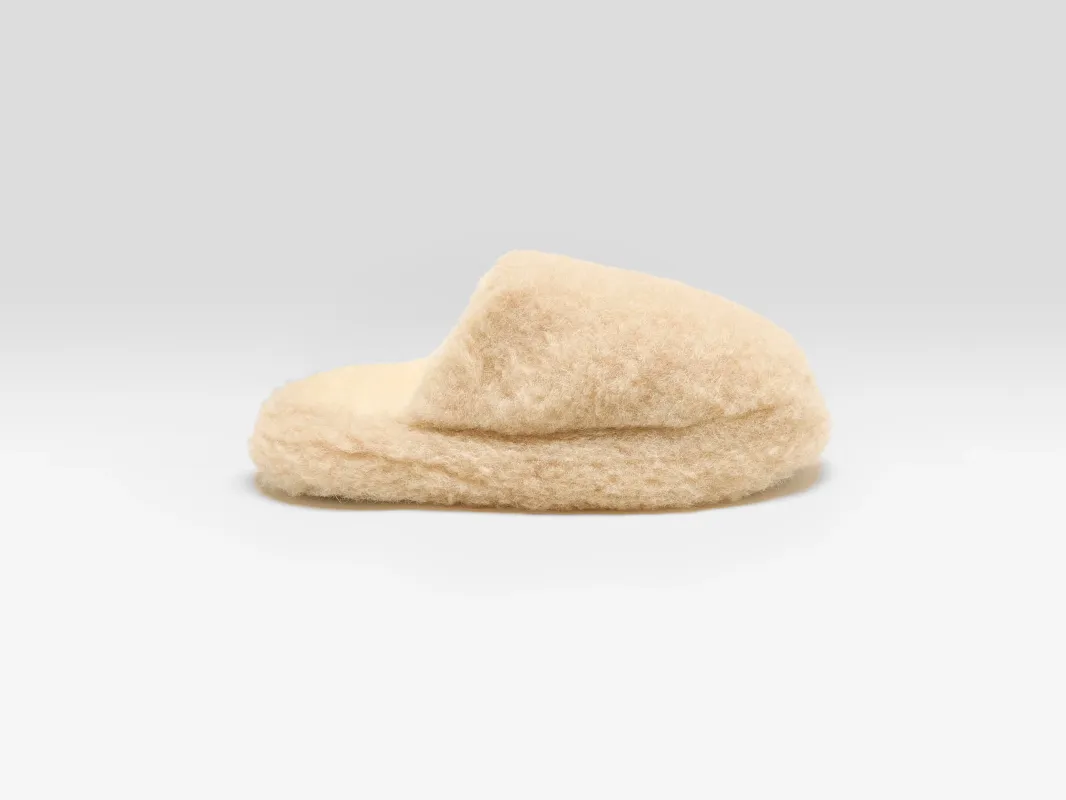 Mule Slippers (242 / W / BEIGE) sold by Bellerose