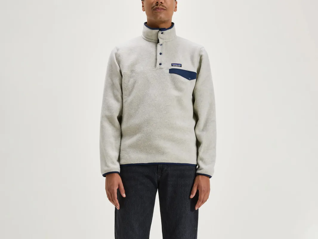 Men'S Synchilla Snap-T Fleece Pullover (242 / M / OATMEAL) sold by Bellerose