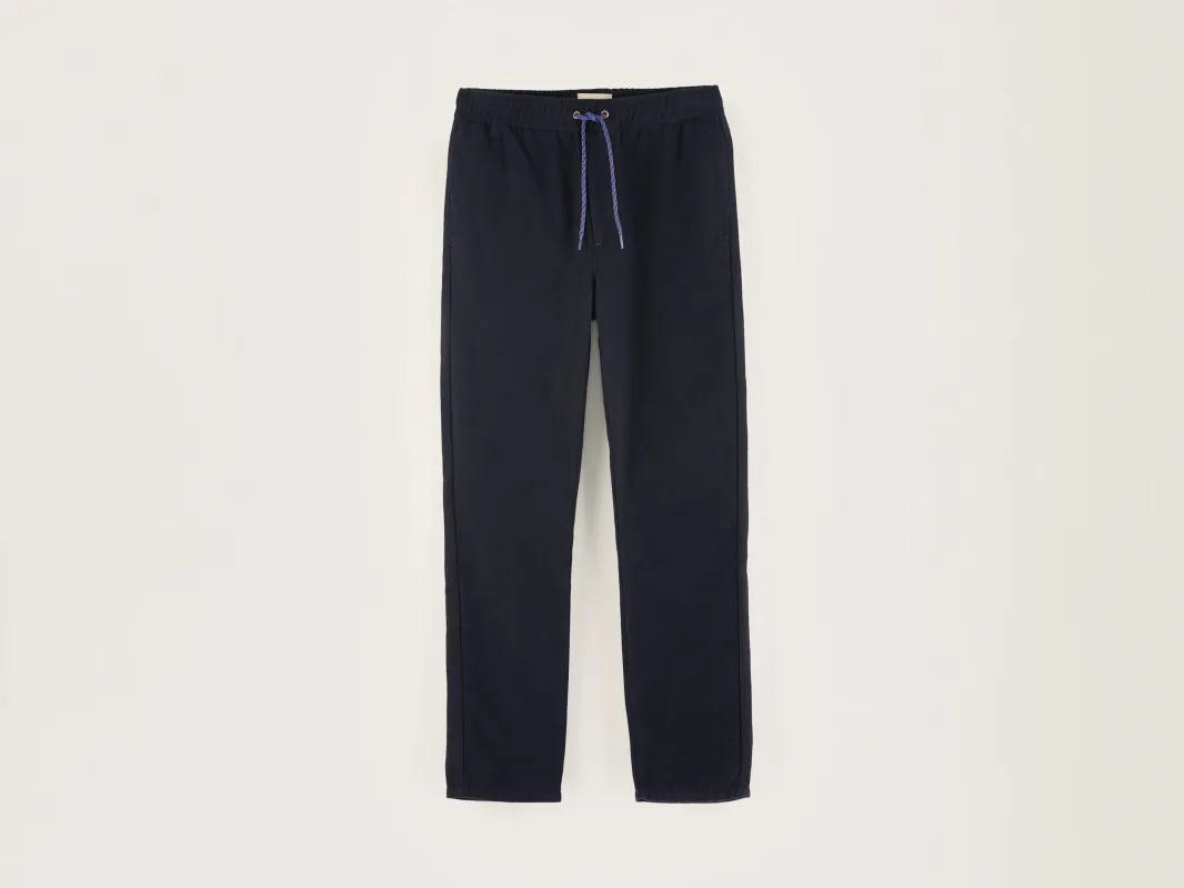 Pharel tapered trousers (242 / B / NAVY) sold by Bellerose
