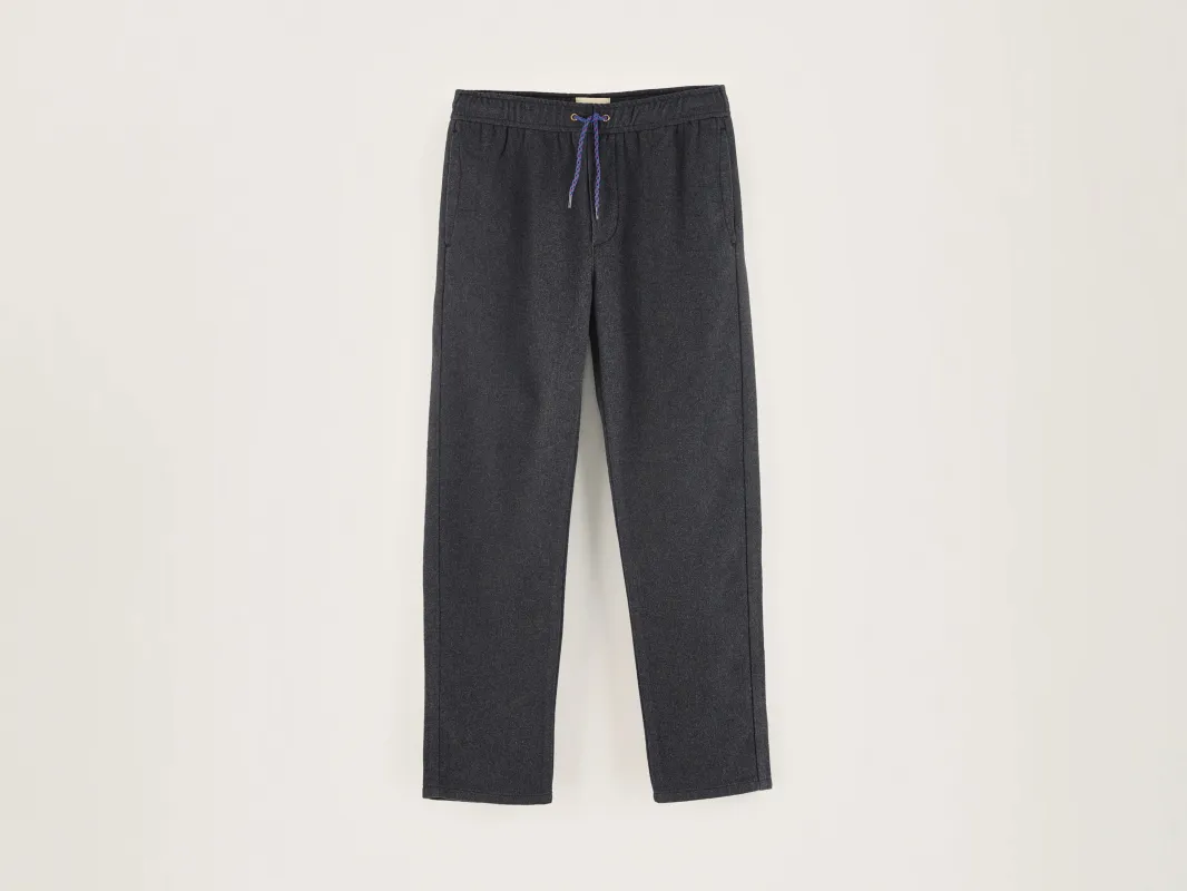 Pharel tapered trousers   (242 / B / CHARCOAL) sold by Bellerose