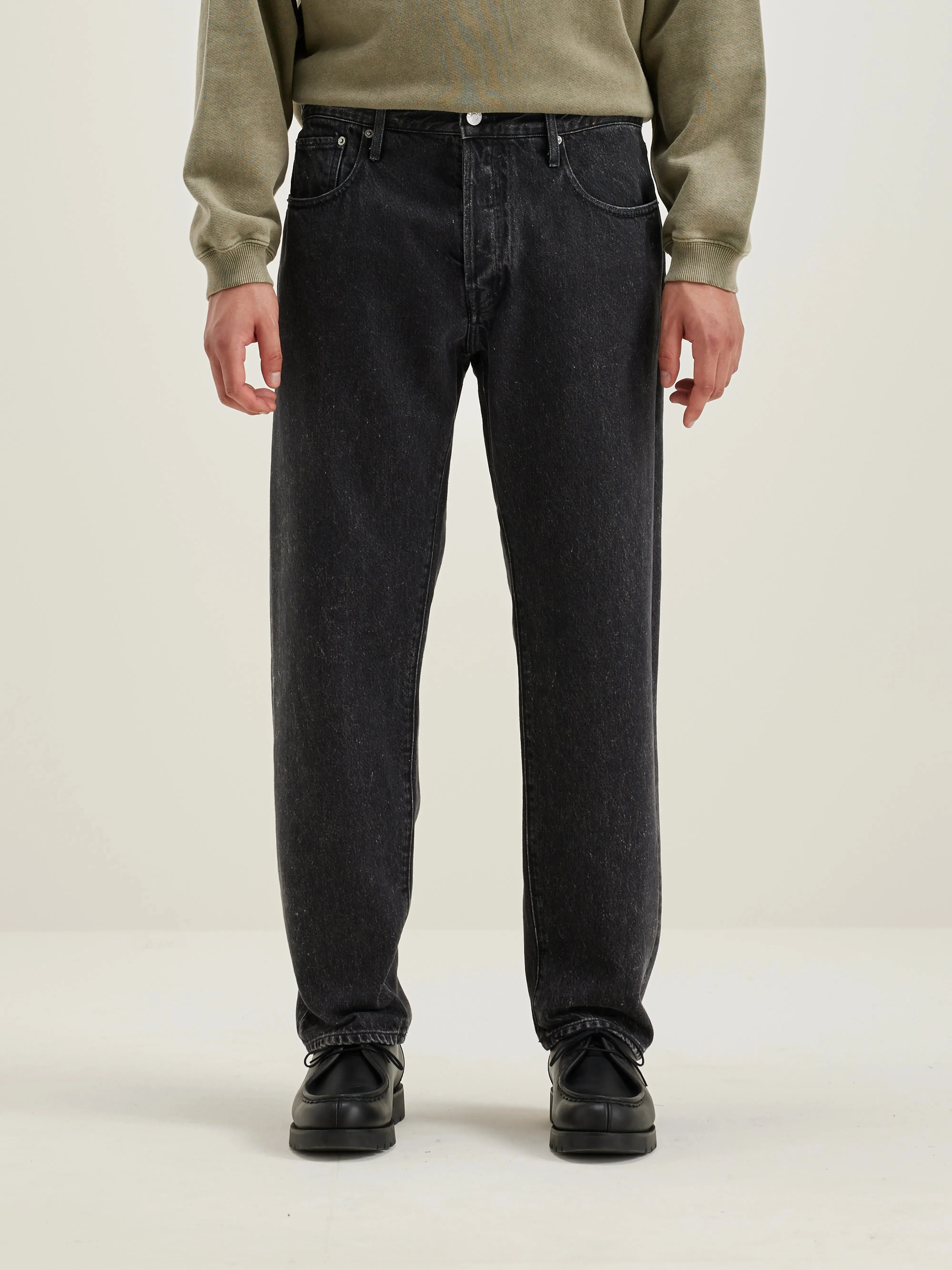 Denim N. 01 dad-style jeans (242 / M / VINTAGE BLACK) sold by Bellerose product image thumbnail 2