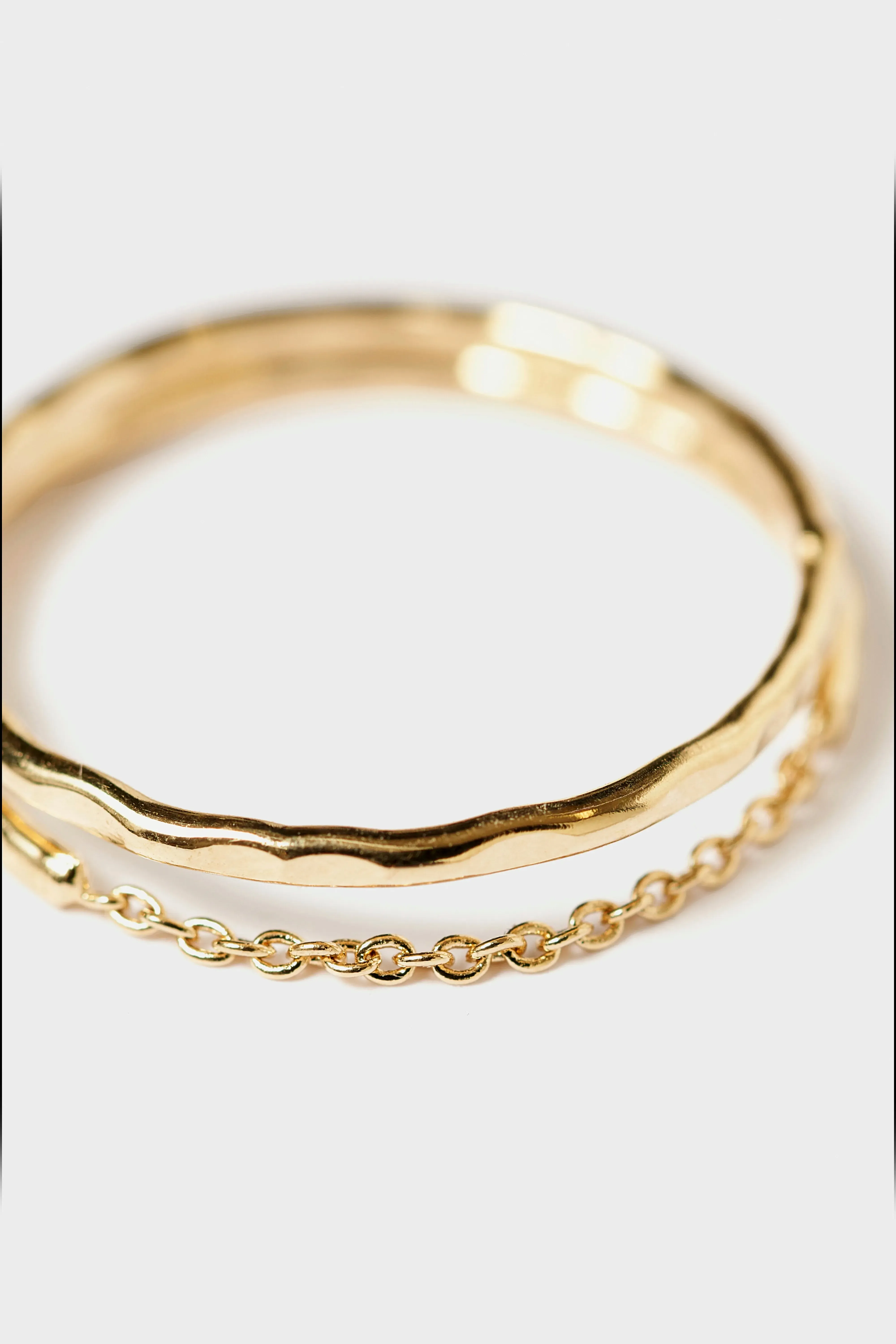 Promesse Double Ring (241 / W / GOLD) sold by Bellerose product image thumbnail 3