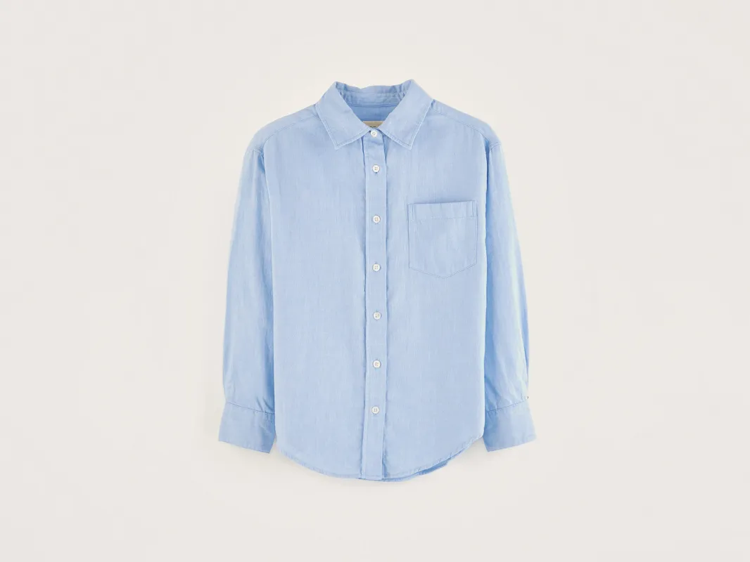 Ironies Straight Shirt (251 / G / CIEL) sold by Bellerose
