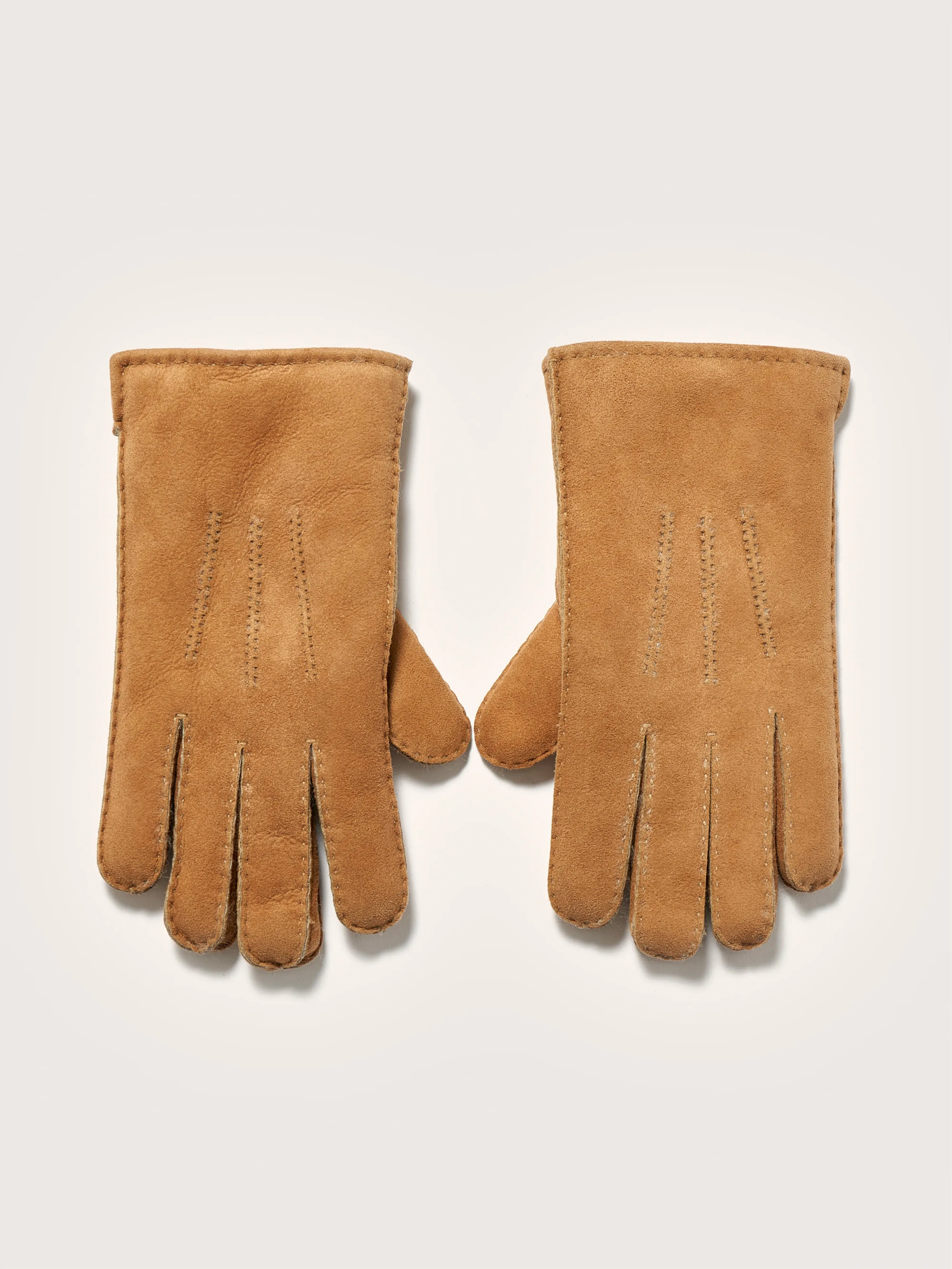 Ganam leather gloves (251 / M / COGNAC) sold by Bellerose product image thumbnail 2