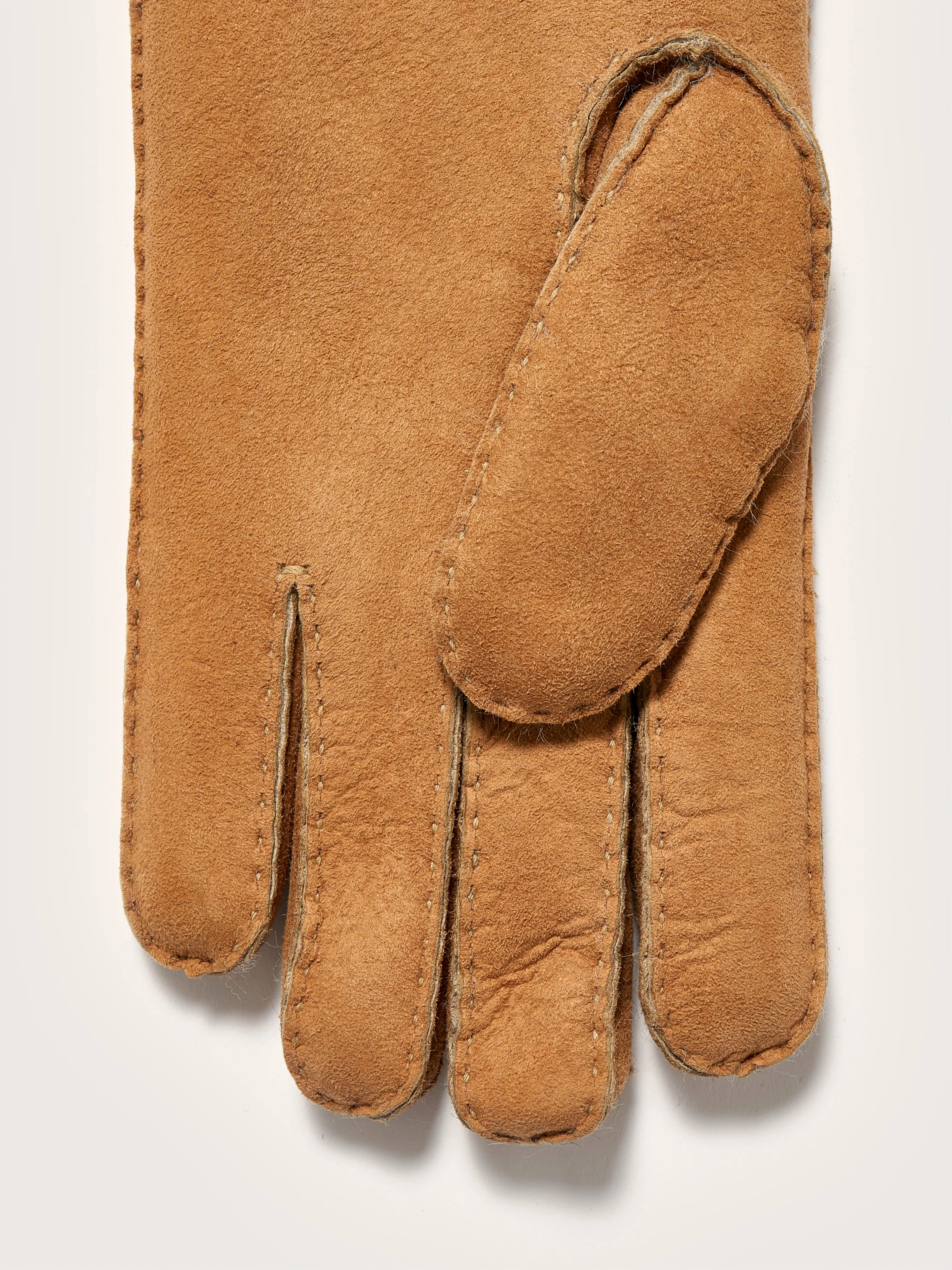 Ganam leather gloves (251 / M / COGNAC) sold by Bellerose product image thumbnail 3